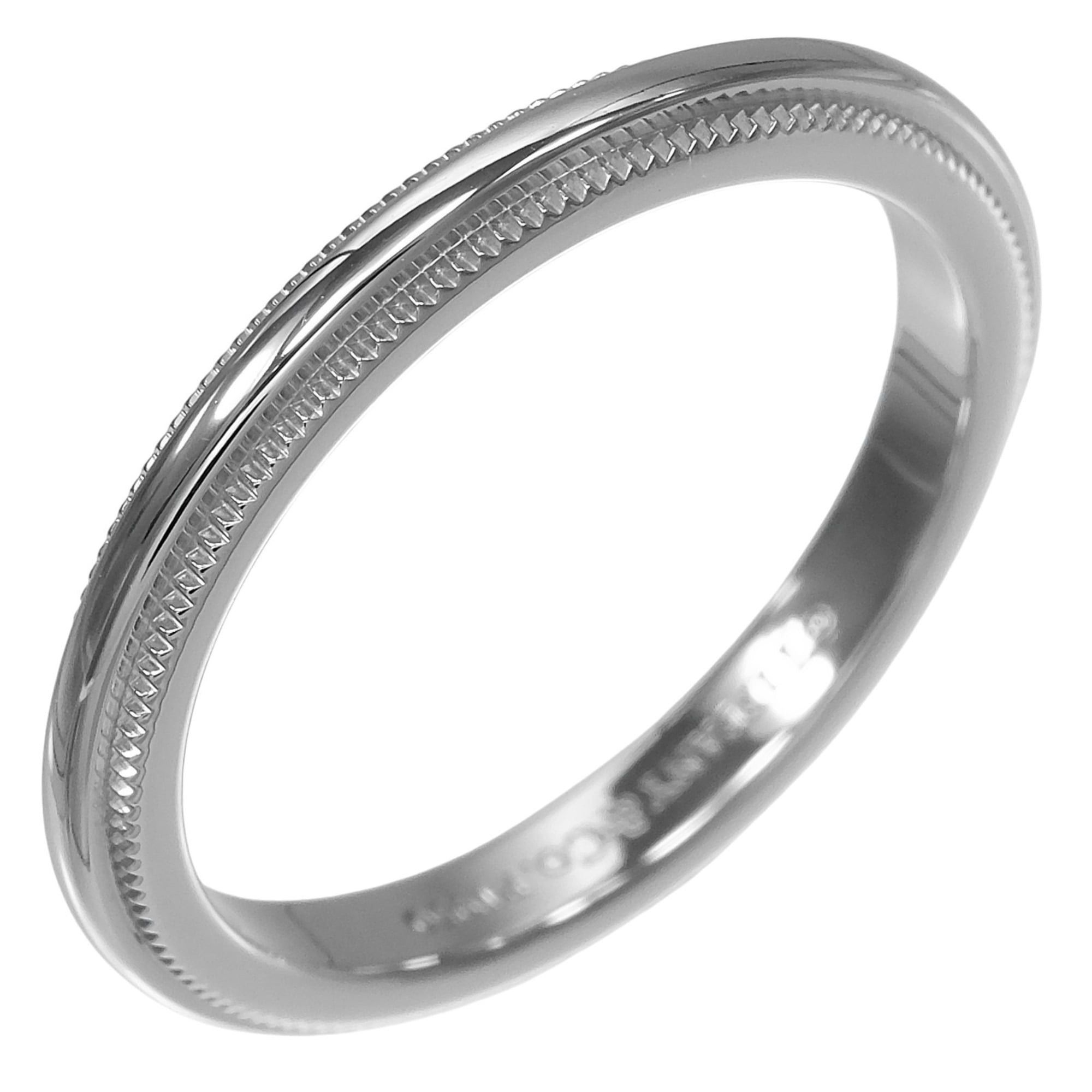 Tiffany & Co. Tiffany & Co. Milgrain Together Ring, Size 6, Platinum 950, Approx. 3.25g Size ONE SIZE - 1 Thumbnail