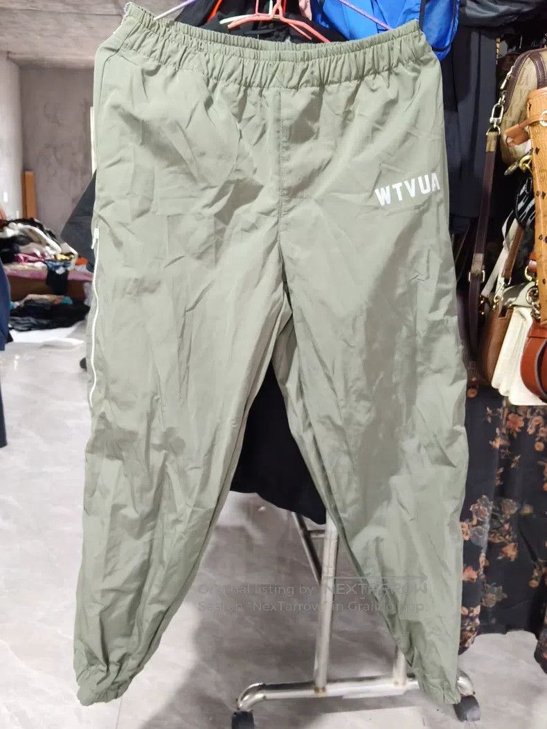 Wtaps Wtaps Military green glow-in-the-dark loose fit sport pant Size US 42 / EU 58 - 1 Thumbnail