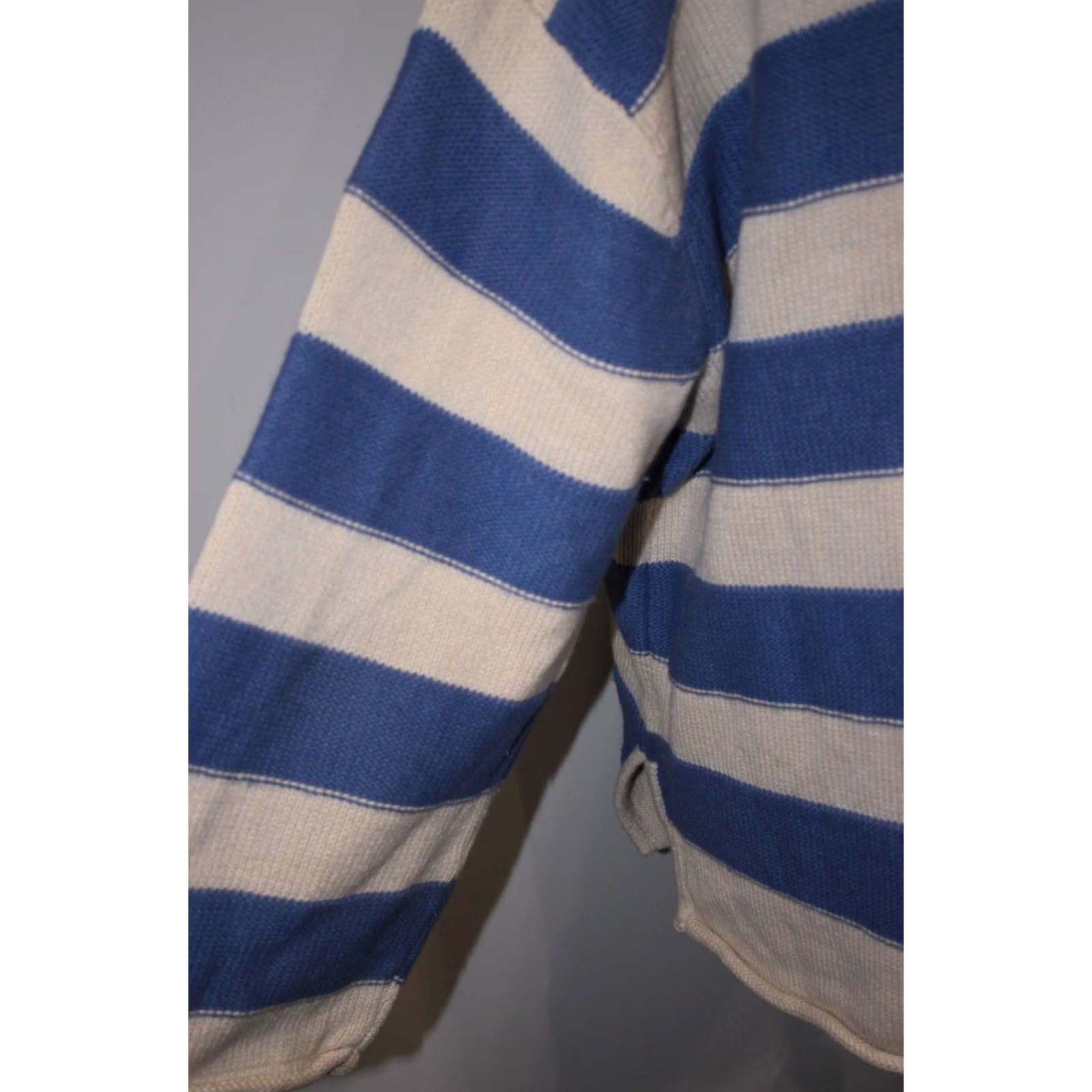Vintage Gudrun Sjoden Jumper Cardigan Women's Cotton L Multicoloured Crew Neck Size L / US 10 / IT 46 - 4 Thumbnail