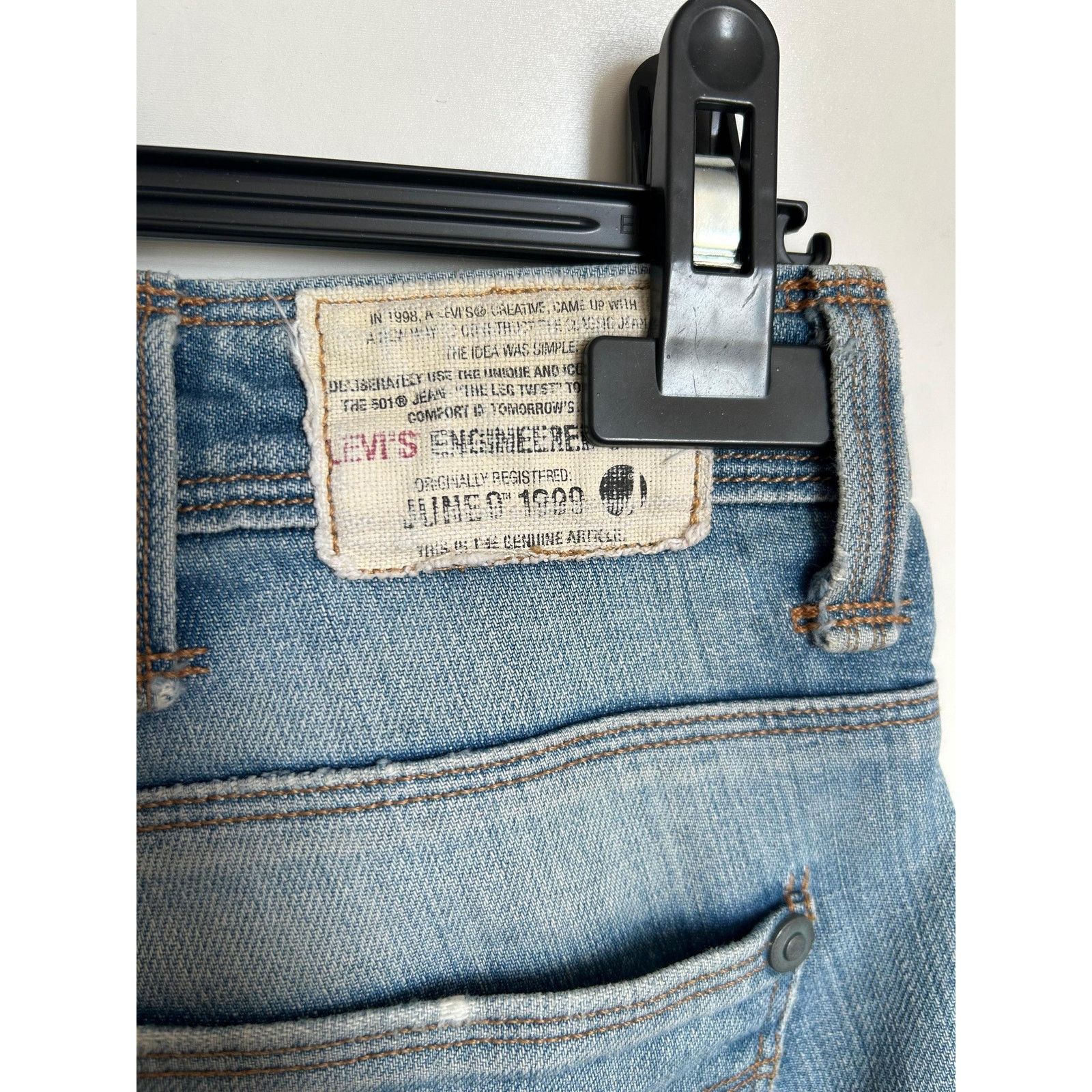 Levi's Levi's Engineered 29x26 - Twisted Leg Y2K Reissue Jeans Size US 29 - 9 Thumbnail