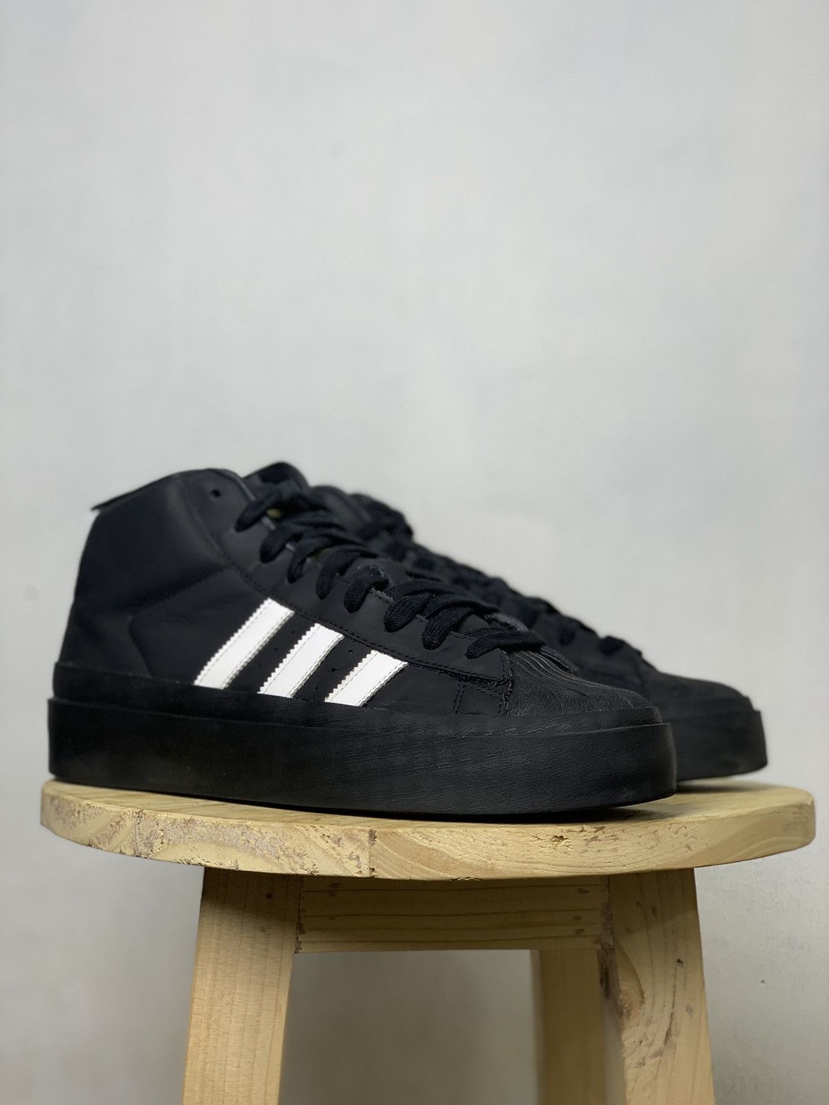 image of 424 On Fairfax x Adidas 424 X Pro Model Core Black Shoes, Men's (Size 10)