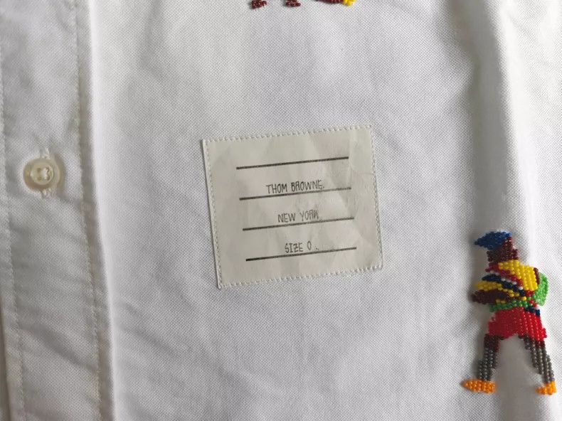 Thom Browne Thom Browne size0 Men's tennis short-sleeved shirt Size US XS / EU 42 / 0 - 4 Thumbnail