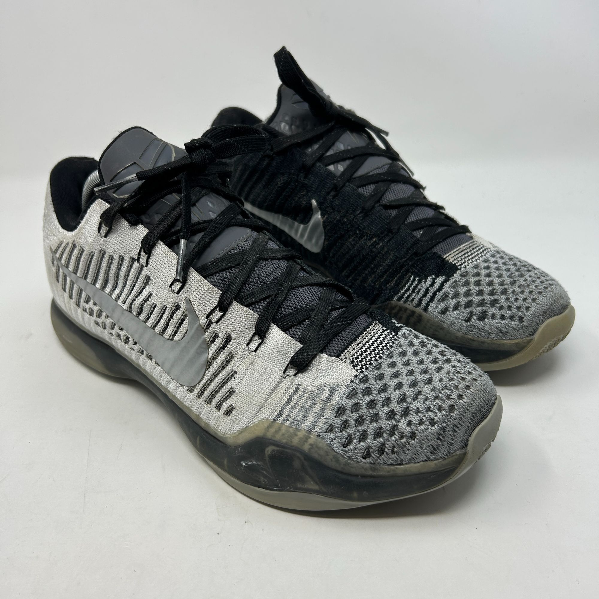 Nike Nike Kobe X Elite Low Grey Black Mens Basketball Shoes Size US 10 / EU 43 - 5 Thumbnail