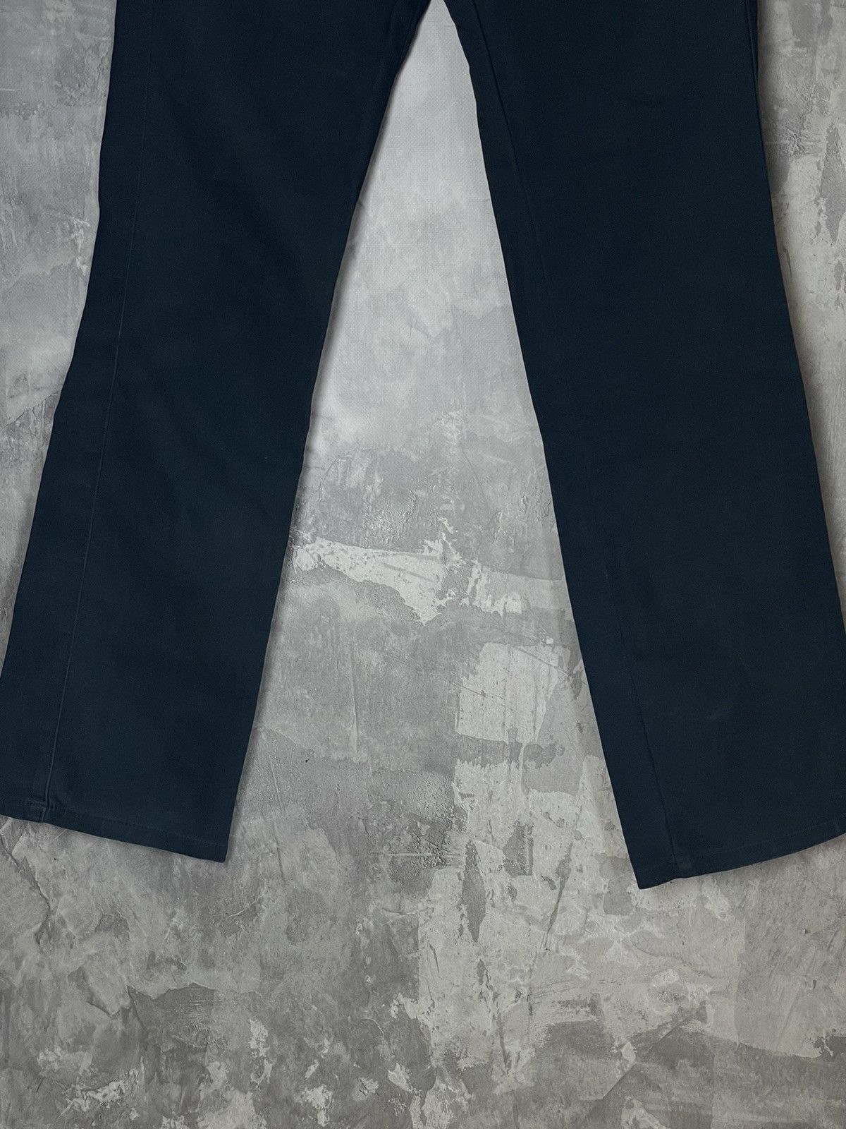 Salvatore Ferragamo × Vintage Salvatore Ferragamo Navy Formal Trousers Pants Size 29" - 5 Thumbnail