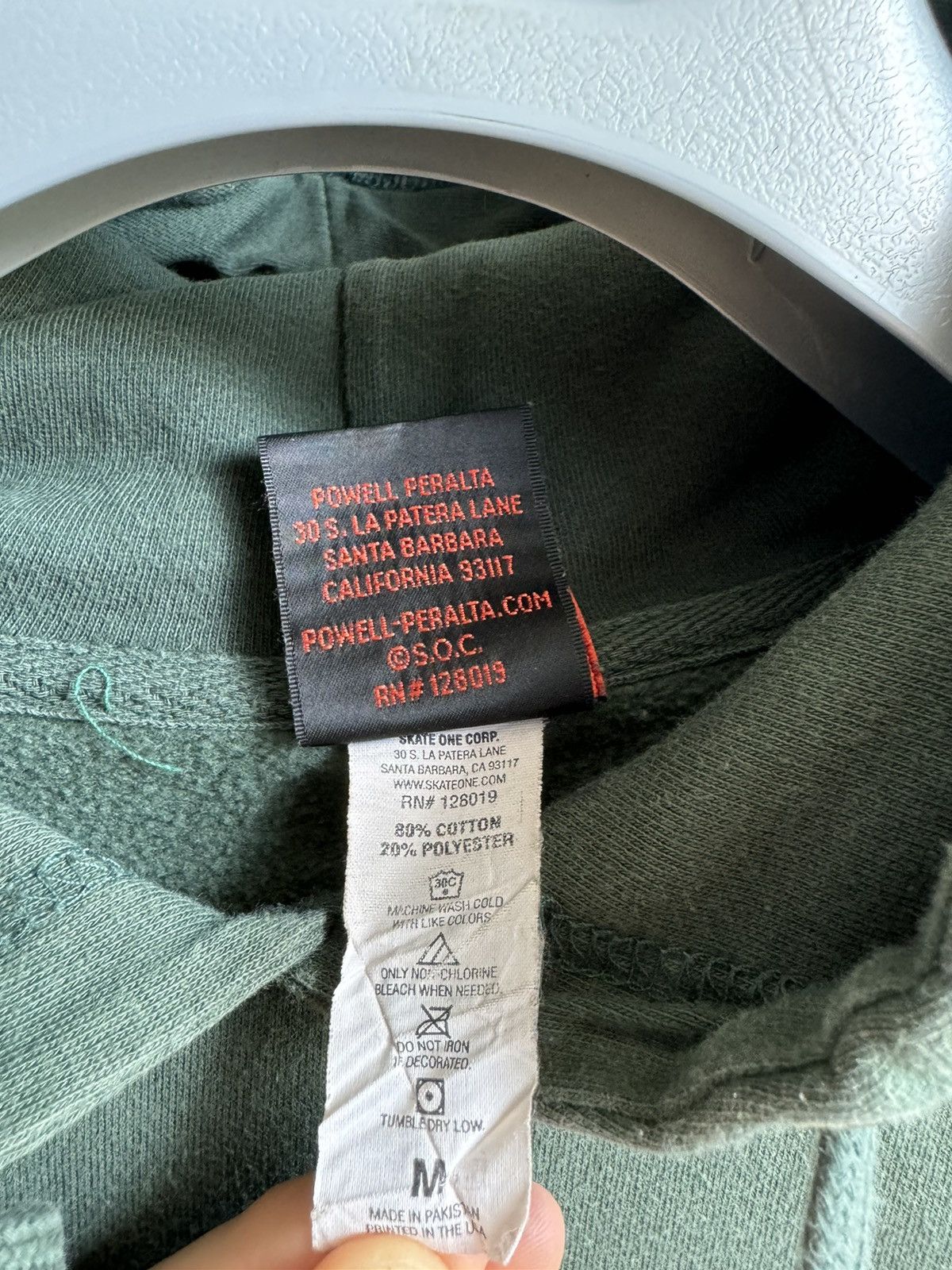 Powell Peralta Vintage 2000 Powell Peralta "Supreme" Washed Hoodie Size US M / EU 48-50 / 2 - 9 Thumbnail