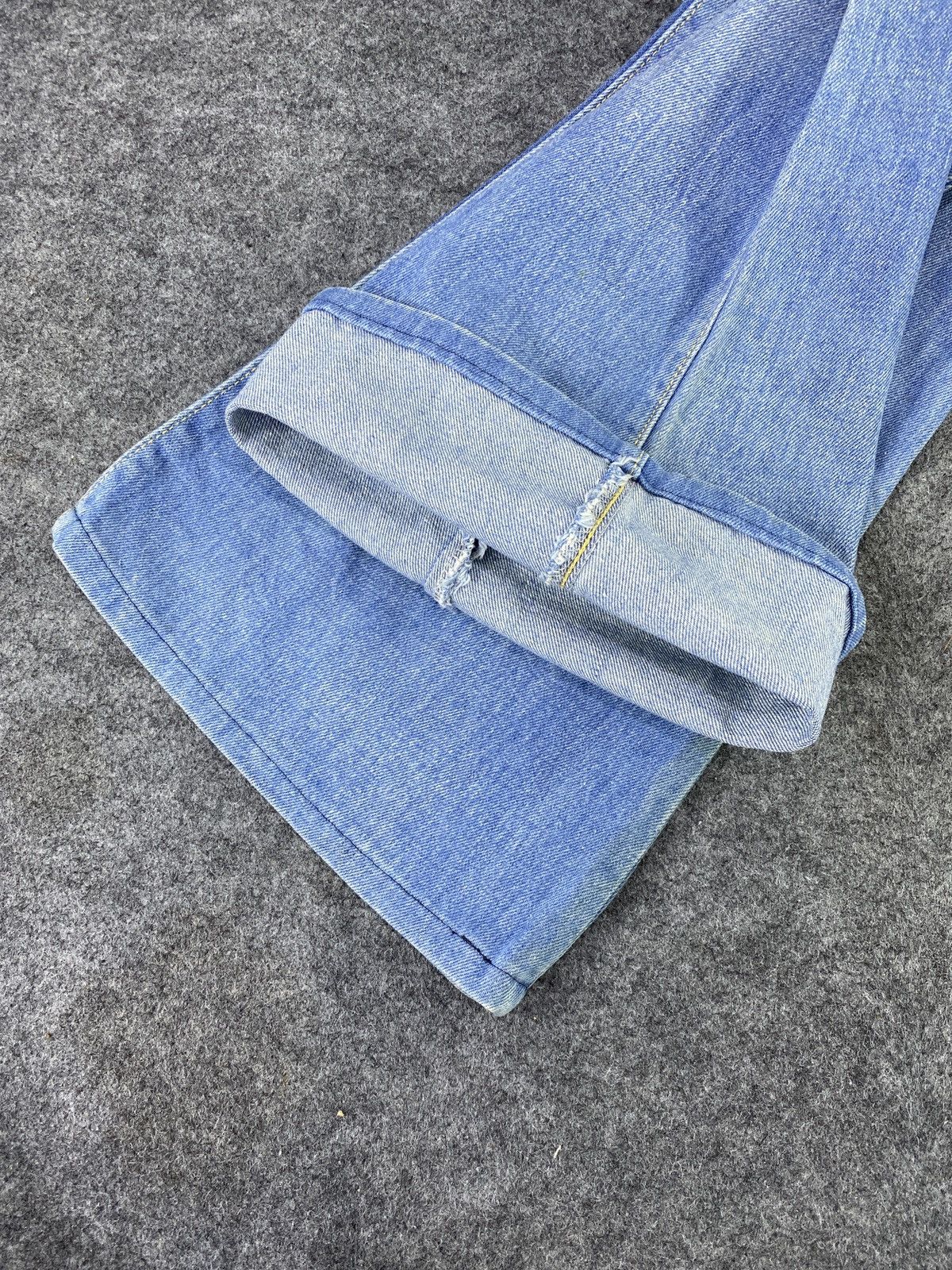 Jean Vintage Blue Way bootcut Jeans - J1028 Size 28" / US 6 / IT 42 - 13 Thumbnail