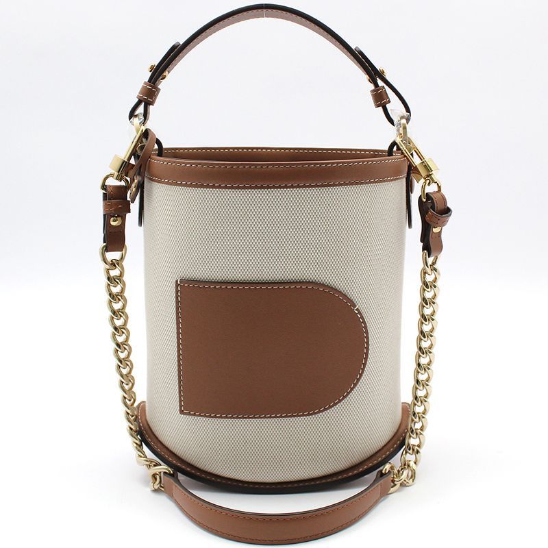 Delvaux Unused/ PIN Pang Pin Canvas Mini Bucket Bag Strap Size ONE SIZE - 1 Thumbnail