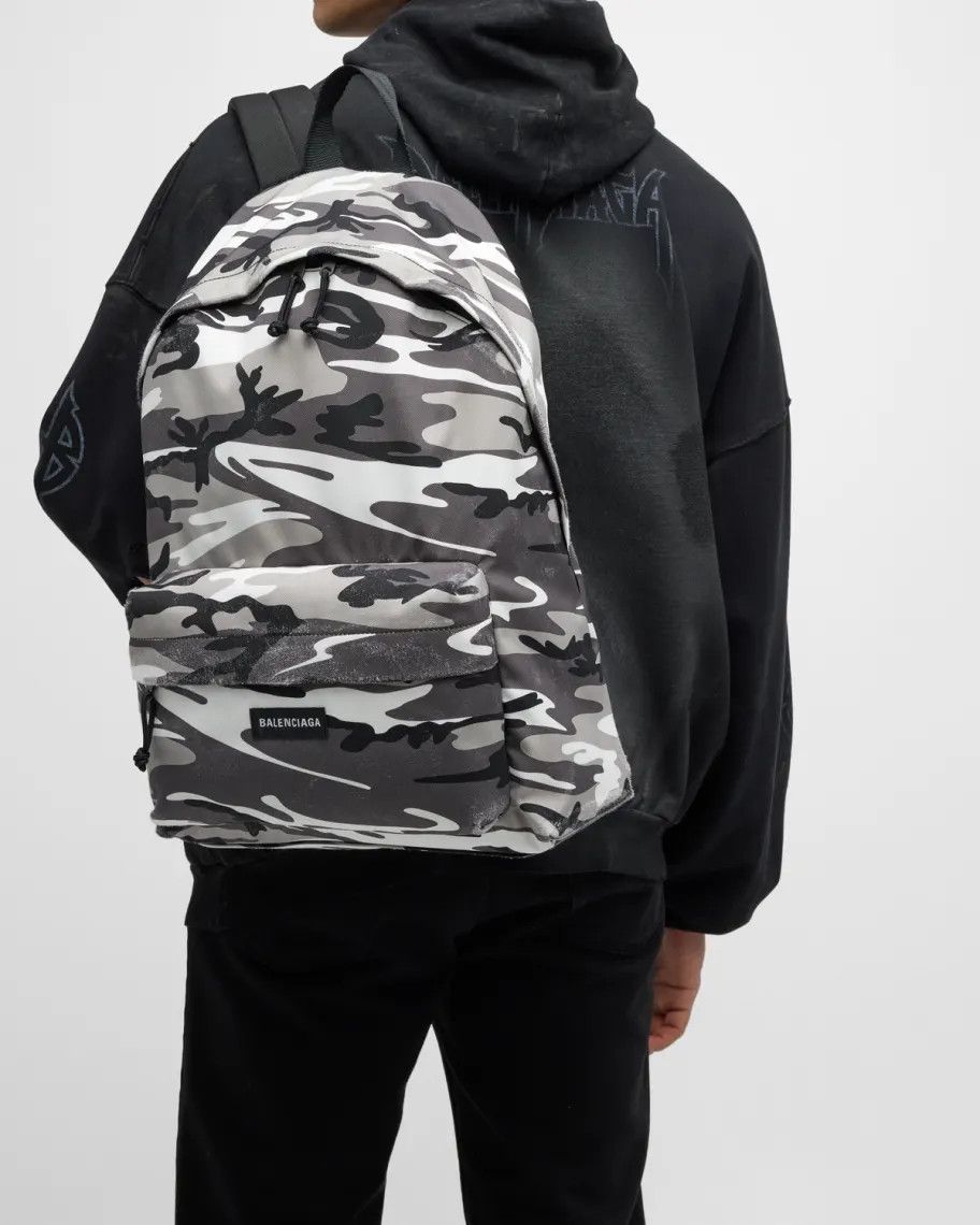 Balenciaga o1bcso1str1024 Size: OS / Explorer Backpack Print Multicolor Size ONE SIZE - 3 Thumbnail