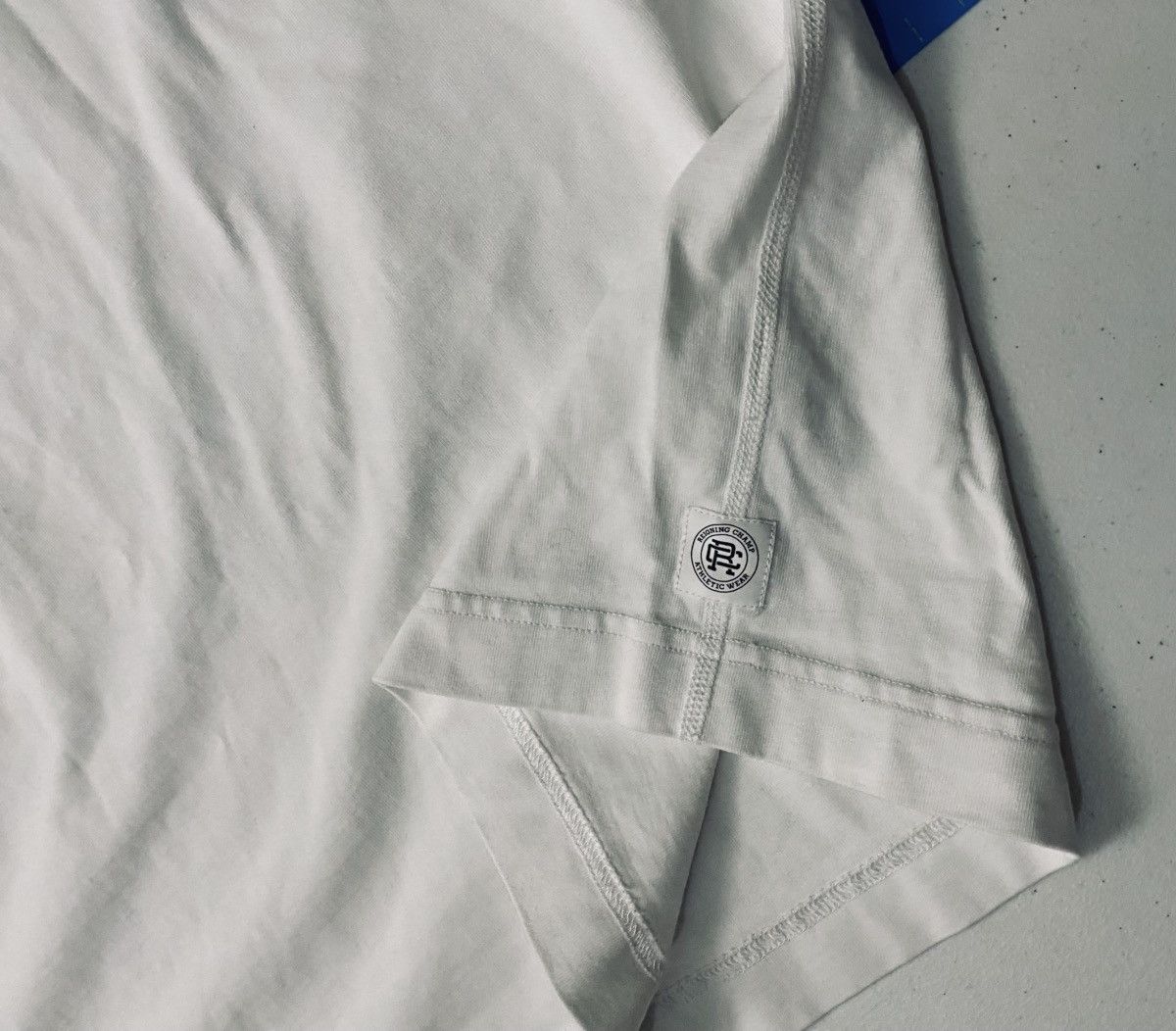 Reigning Champ Reining Champ Mid-Weight Crewneck White Cotton T-Shirt XL LN Size US XL / EU 56 / 4 - 7 Thumbnail