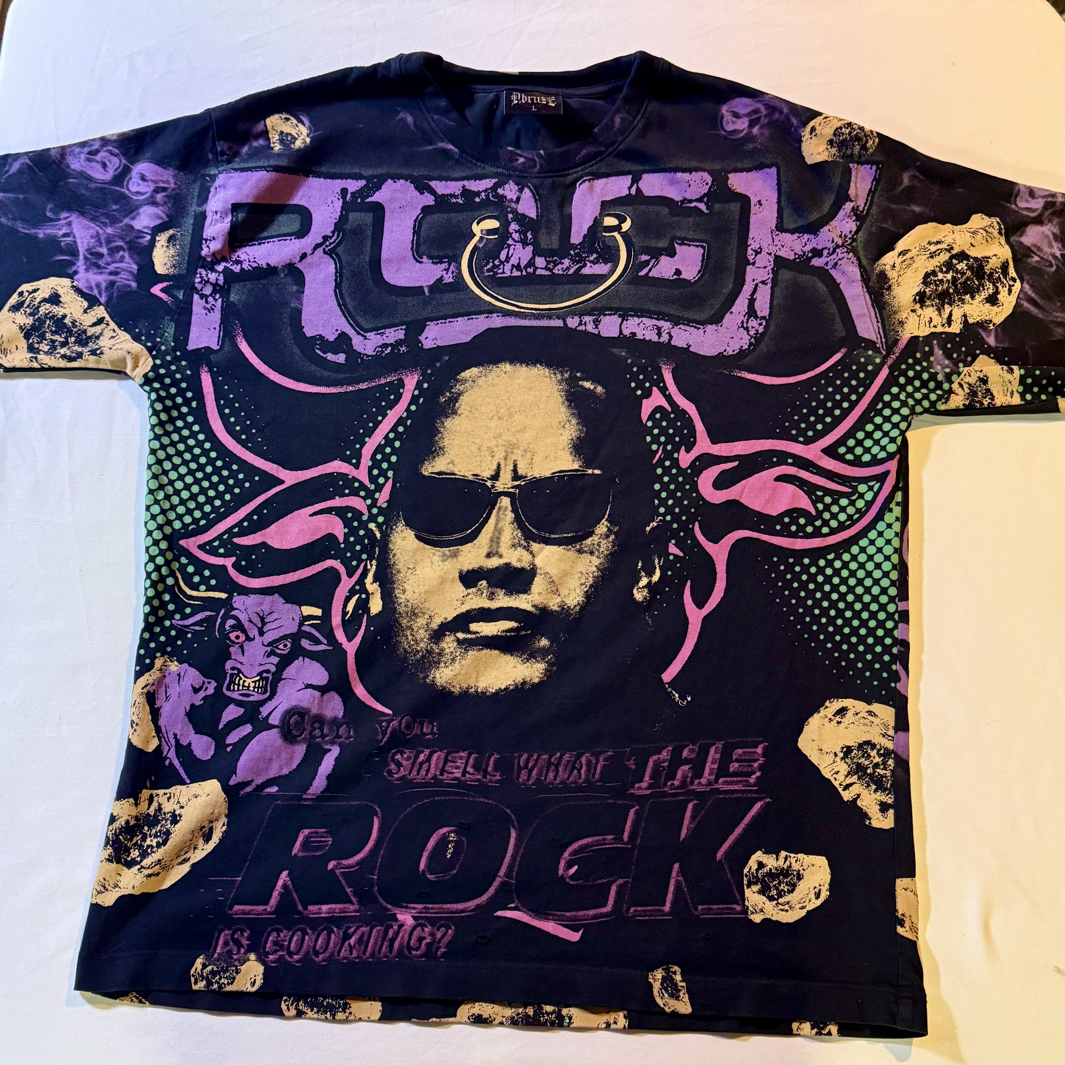 Darien Bruze [GRAIL] DBruze The Rock "Brahma Bull" AOP Tee - Boxy Fit Size US L / EU 52-54 / 3 - 1 Thumbnail