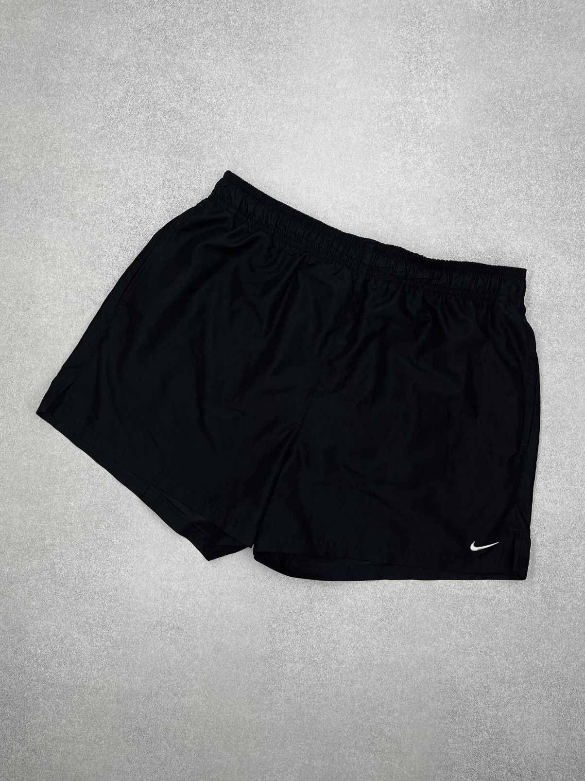 Nike × Nike ACG × Vintage Mens Nike Nylon Black Shorts Small Logo Y2K ACG TECH Size US 34 / EU 50 - 1 Thumbnail
