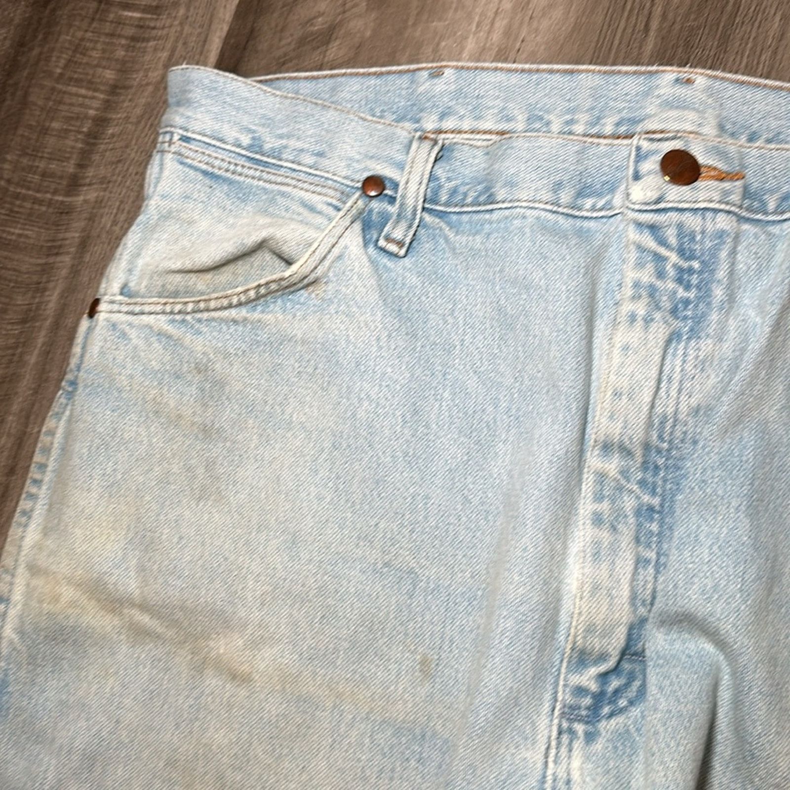 Wrangler Wrangler Cowboy Cut Original Fit Painters Work Jeans - 38x36 Size US 38 / EU 54 - 7 Thumbnail