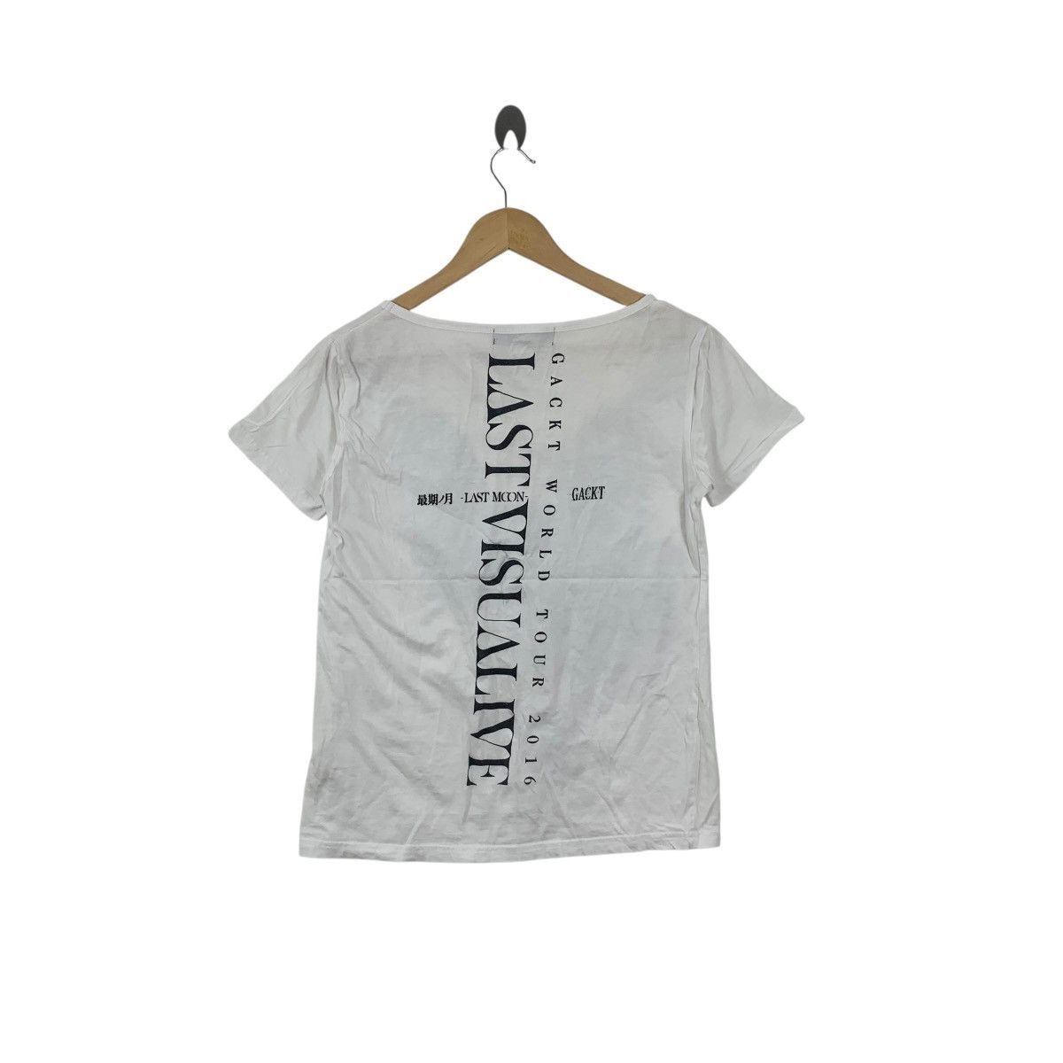 Band Tees GACKT GAKUTO OSHIRO World Tour Last Visualive Japan Tee Size S / US 4 / IT 40 - 6 Thumbnail