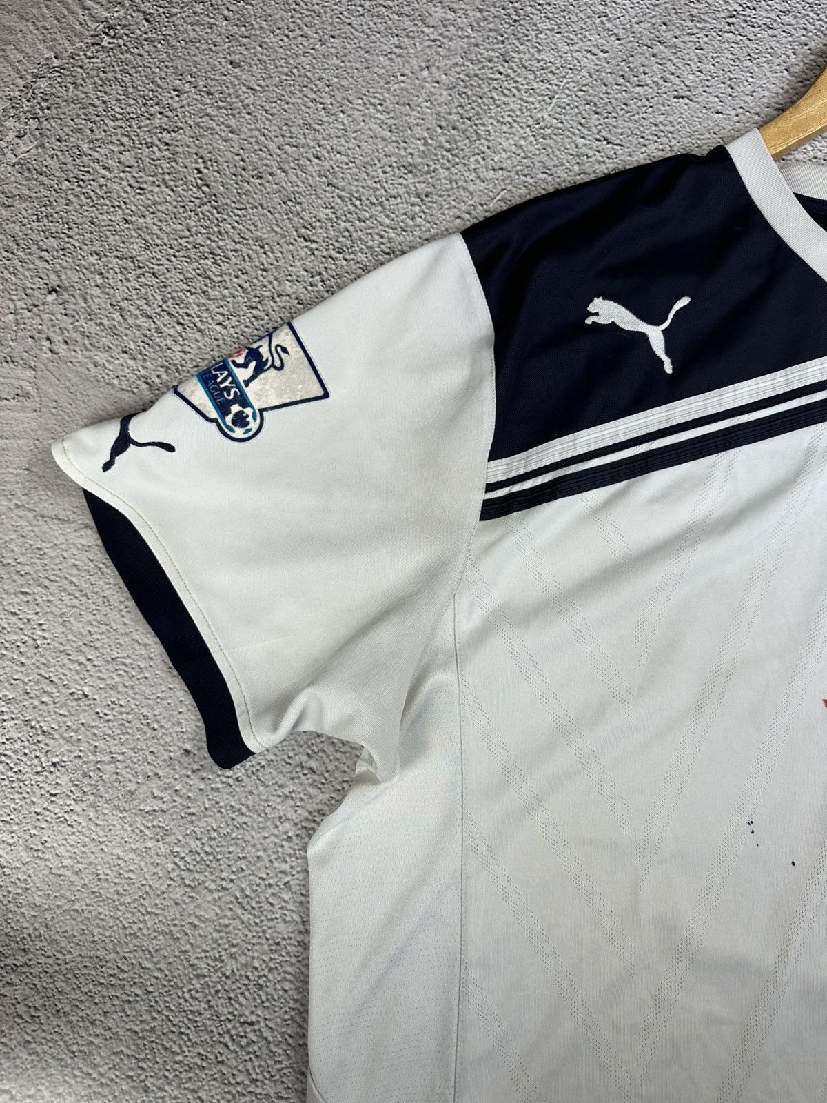 Puma Vintage Puma Tottenham 2010/11 Bale #3 Jersey Blockcore Y2K Size US XXL / EU 58 / 5 - 13 Thumbnail
