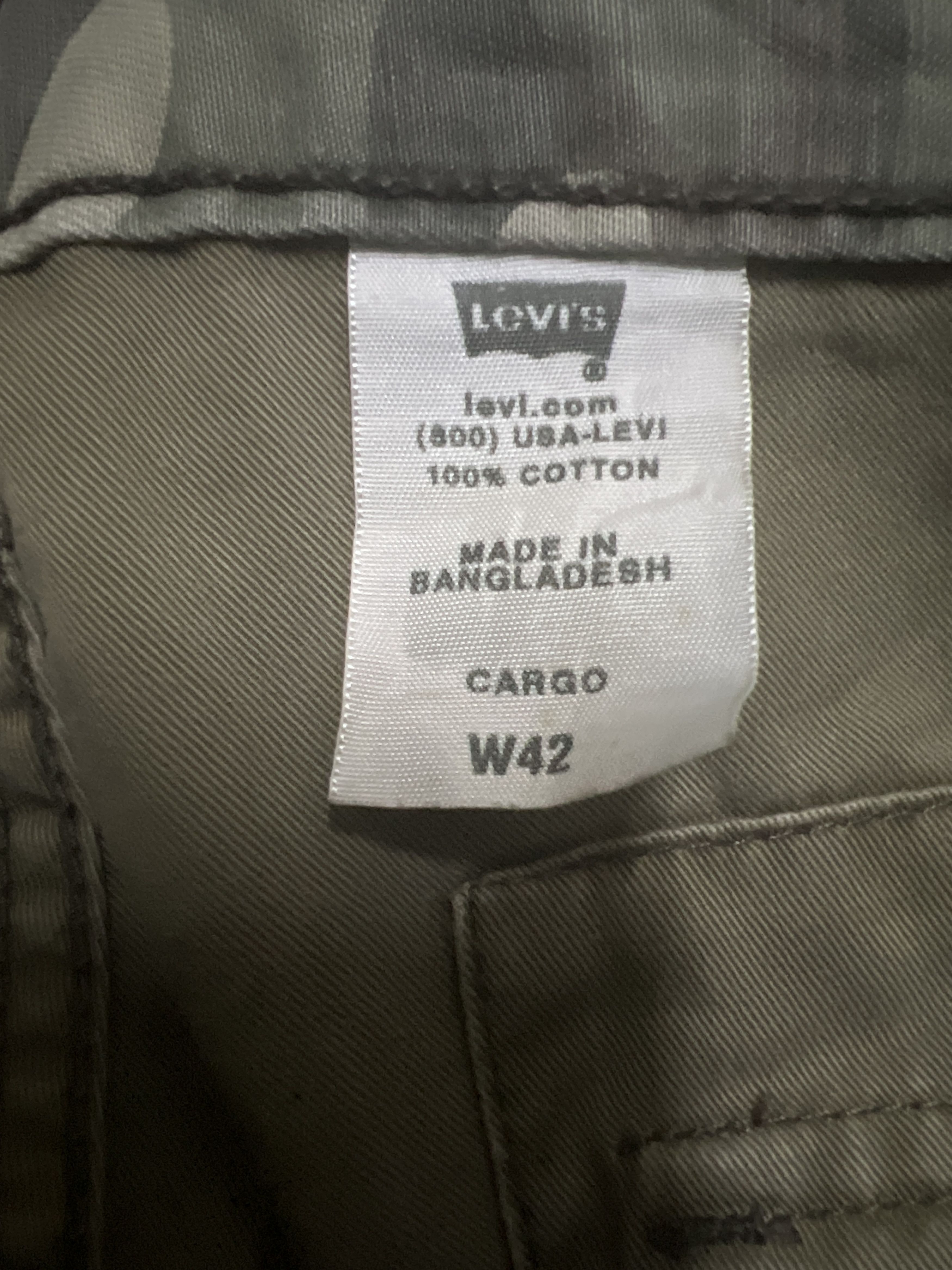 Levi's CARGO LEVIS. (CJ5) Size US 42 / EU 58 - 17 Thumbnail