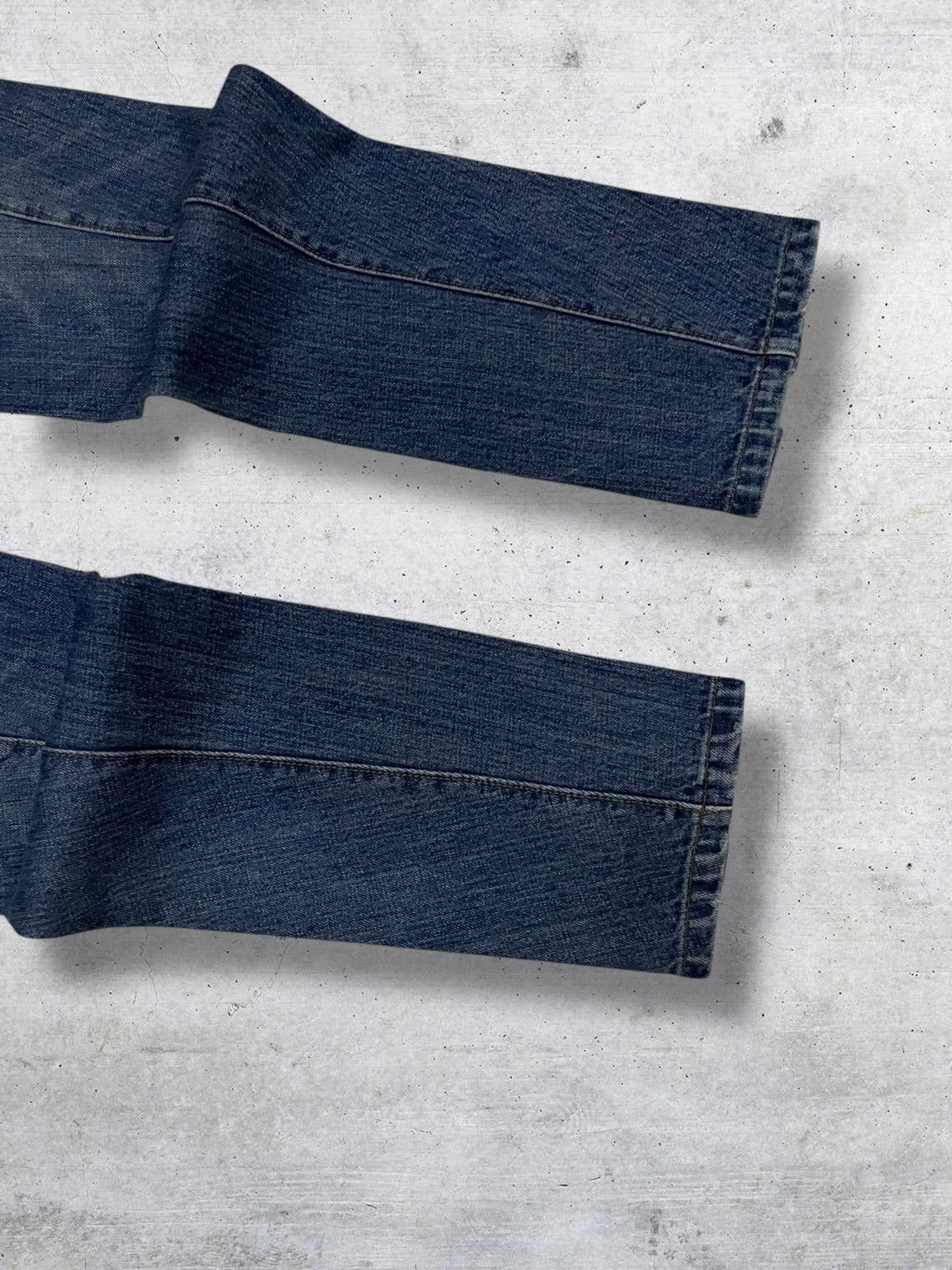 Japanese Brand VINTAGE BIT BLUE JAPAN DESIGNER 90S PUNK BIKERS OG DENIM Size US 29 - 5 Thumbnail