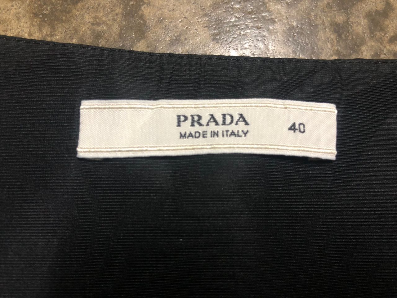 Prada Prada Black Baggy Mini Skirt Size 28" / US 6 / IT 42 - 7 Thumbnail