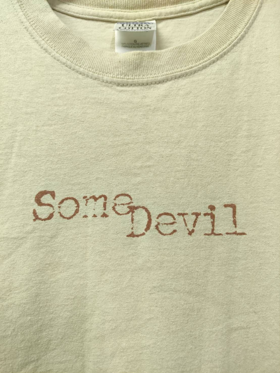 Band Tees Vtg 00's Dave Matthews Band " Some Devil " Art T-Shirt Size US L / EU 52-54 / 3 - 4 Thumbnail
