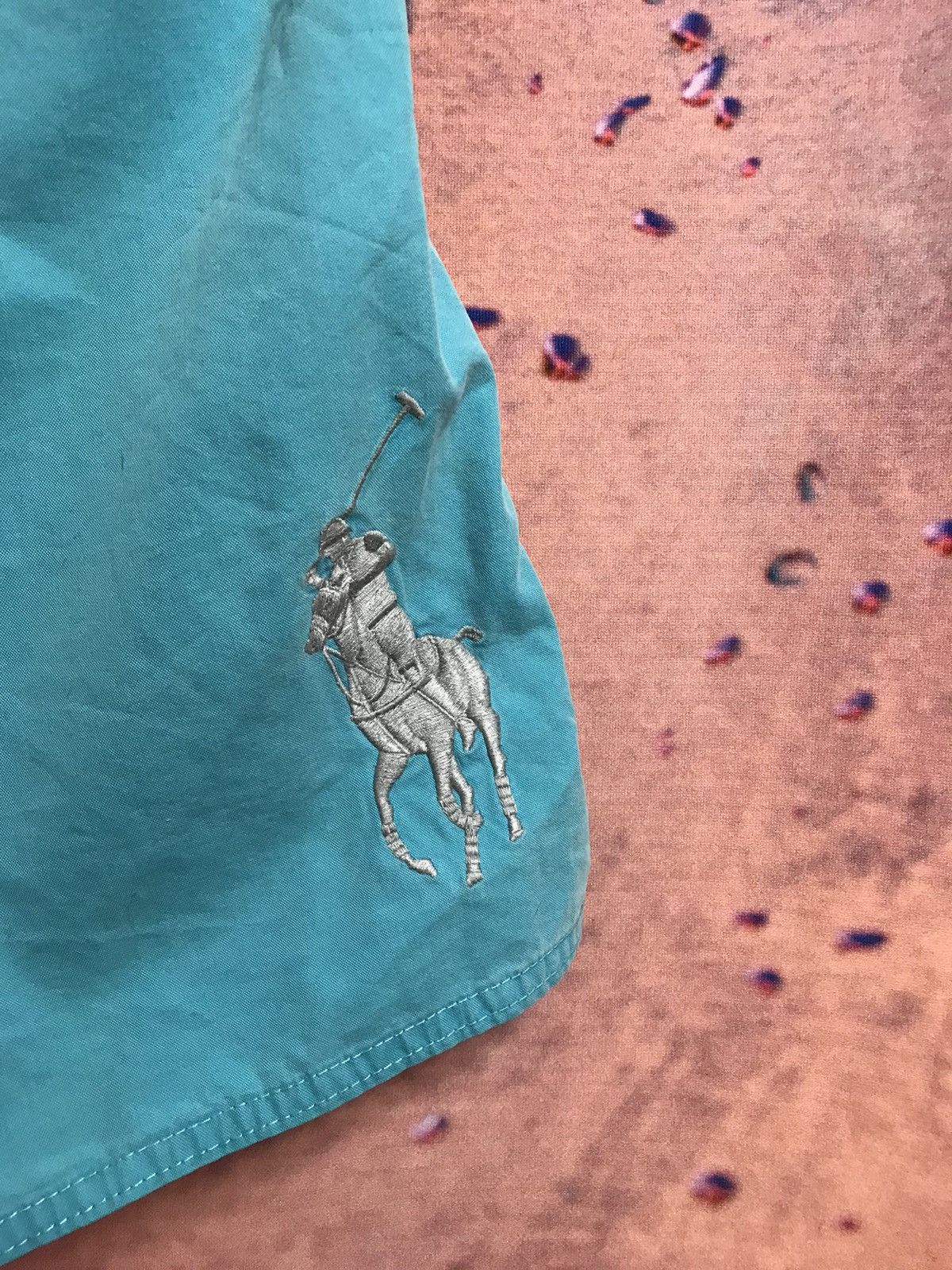 Vintage Polo Ralph Lauren big pony 3 streetwear short Size US 34 / EU 50 - 2 Thumbnail