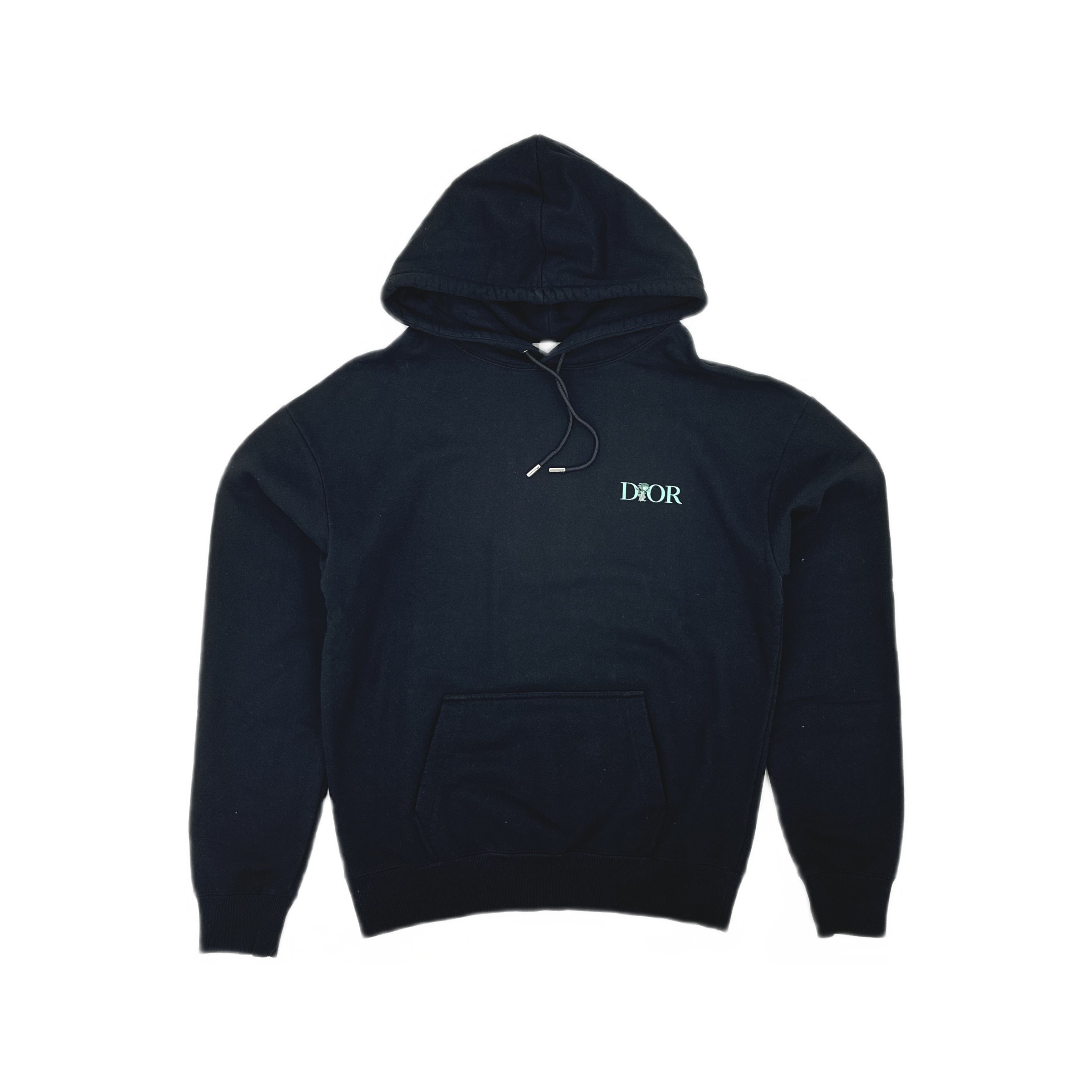 Dior × Hedi Slimane Dior Homme FORGET ME NOT black hoodie (size M