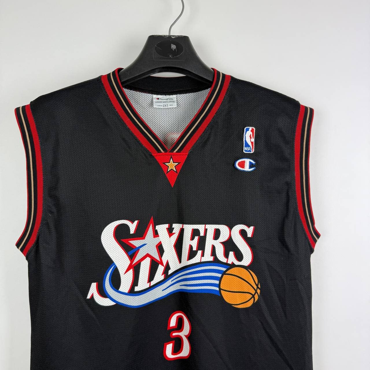 Champion VINTAGE CHAMPION 76 SIXERS ALLEN IVERSON BASKETBALL JERSEY Size US M / EU 48-50 / 2 - 2 Thumbnail