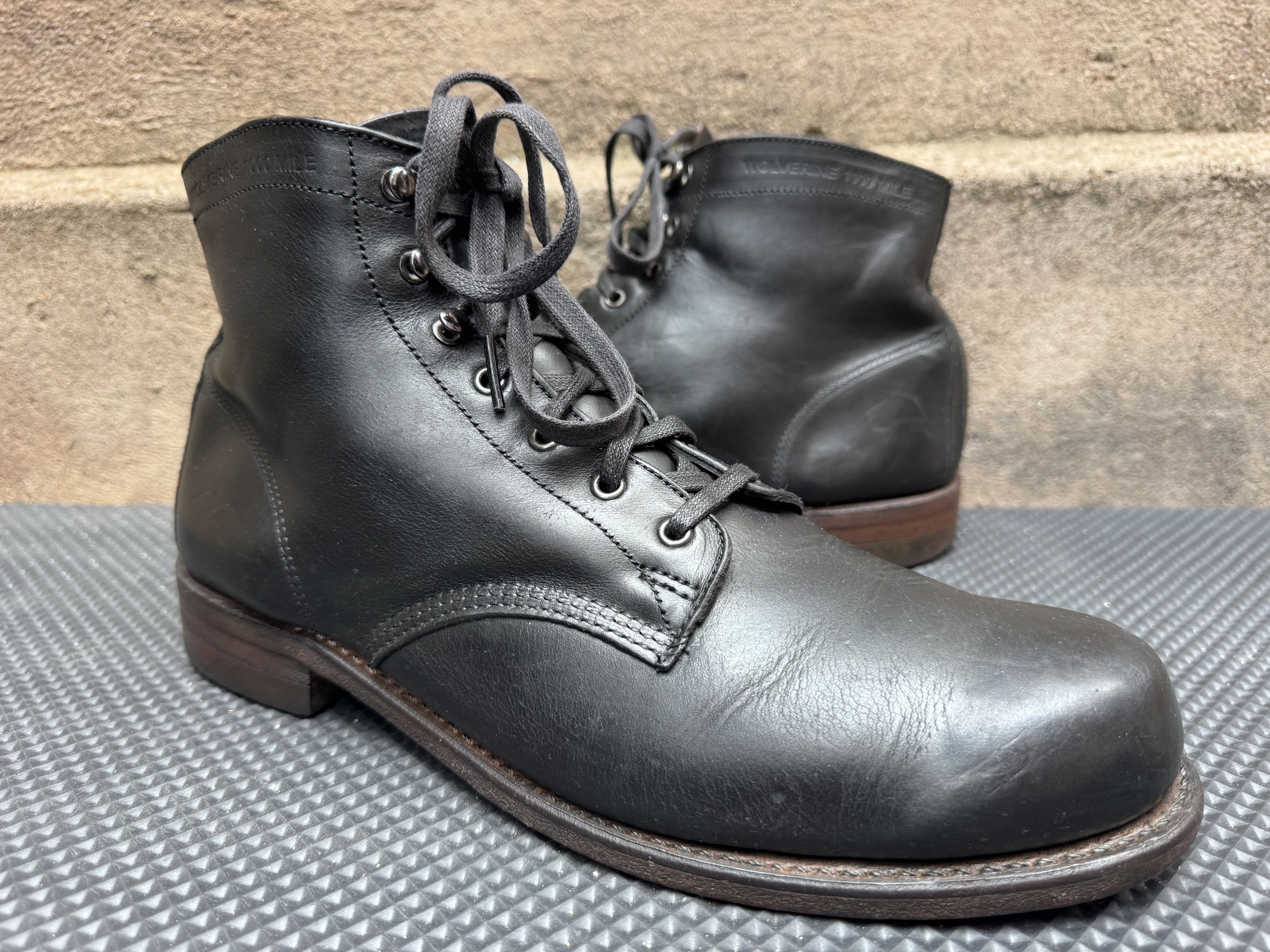 Wolverine Wolverine 1000 Mile Plain Toe Classic Lace Up Size US 10.5 / EU 43-44 - 1 Thumbnail