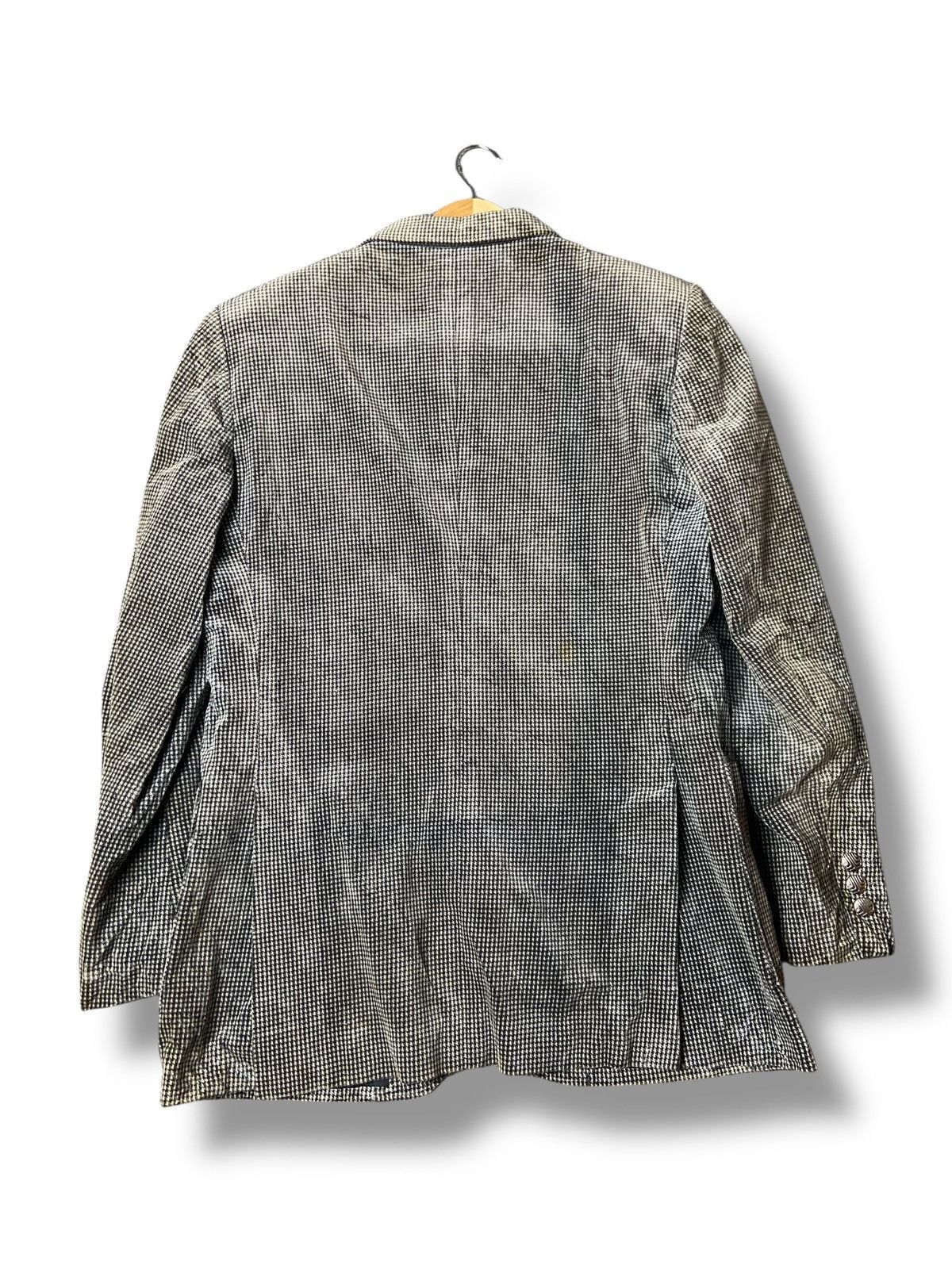 Lanvin Lanvin Paris Checkered Velvet Blazer (149) Size US XXS / EU 40 - 2 Thumbnail