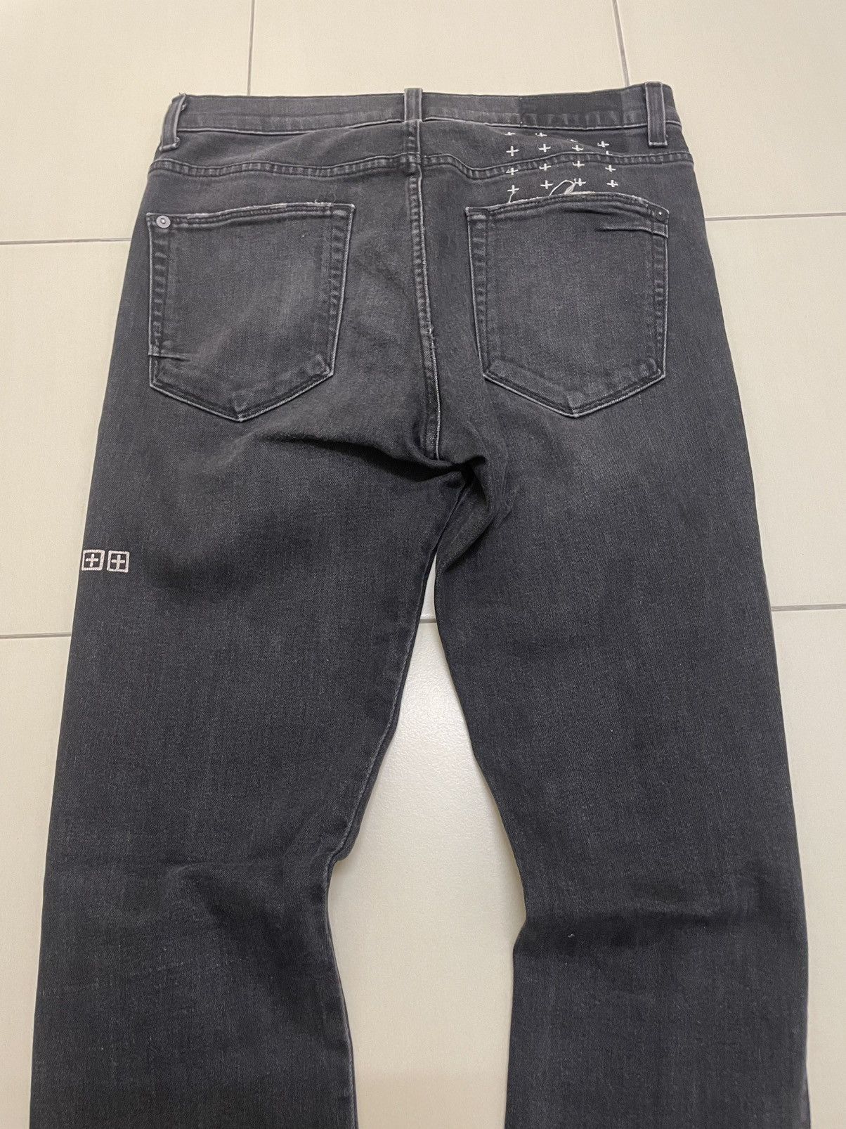 Ksubi Ksubi Distressed Jeans Size US 31 - 7 Thumbnail