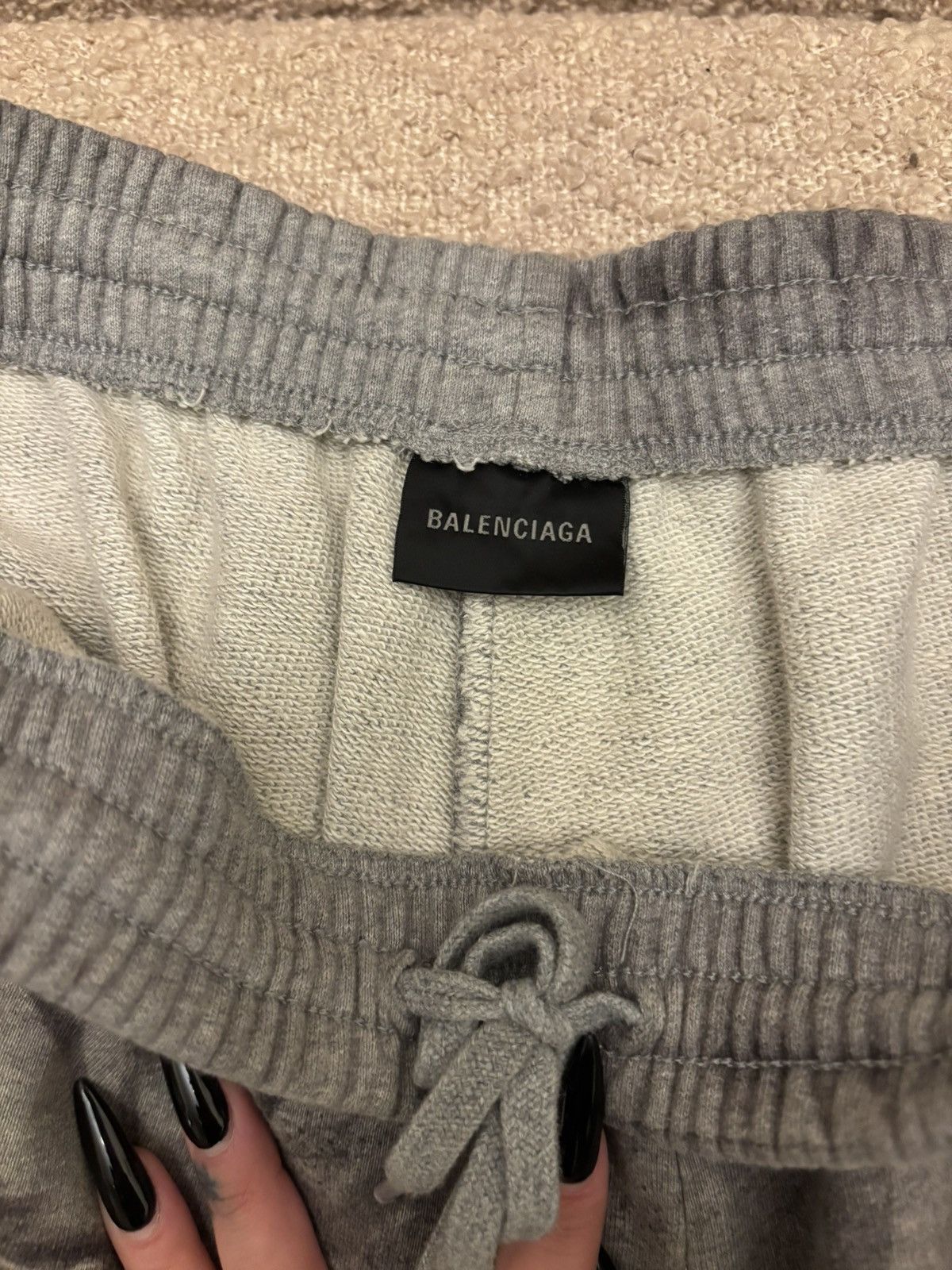 Balenciaga Balenciaga Skater Graffiti Sweatpants (Grey) Size US 36 / EU 52 - 3 Thumbnail