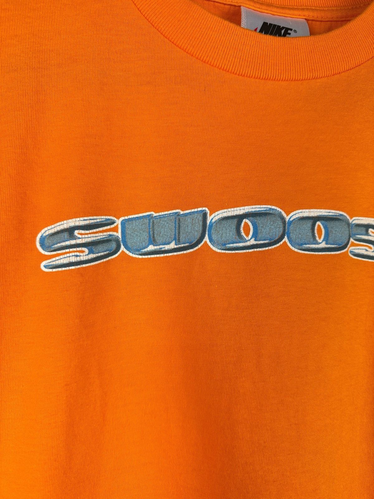 Nike Vintage 90’s Nike Swoosh Graphic Print T-Shirt Y2K Size M / US 6-8 / IT 42-44 - 5 Thumbnail