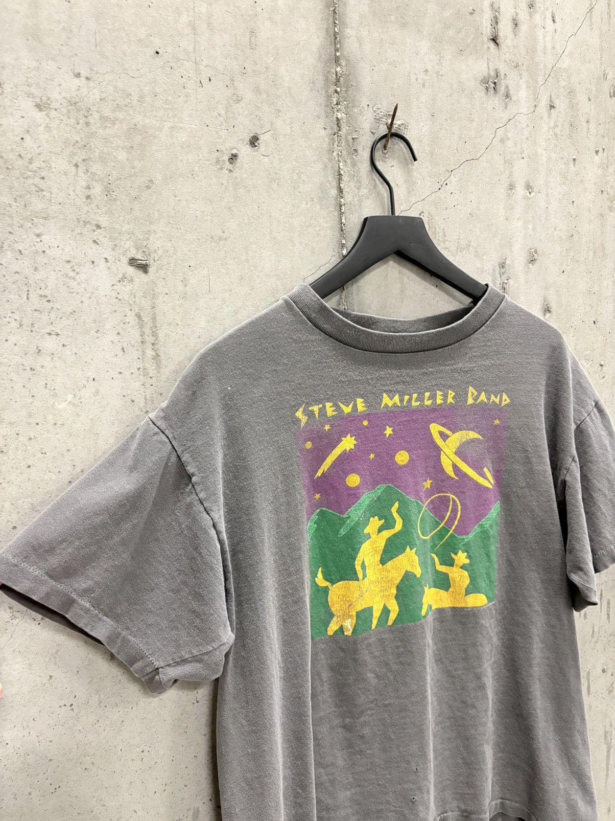 Band Tees Vintage Steve Miller Band Shirt Faded Distressed Grunge Size US XL / EU 56 / 4 - 5 Thumbnail