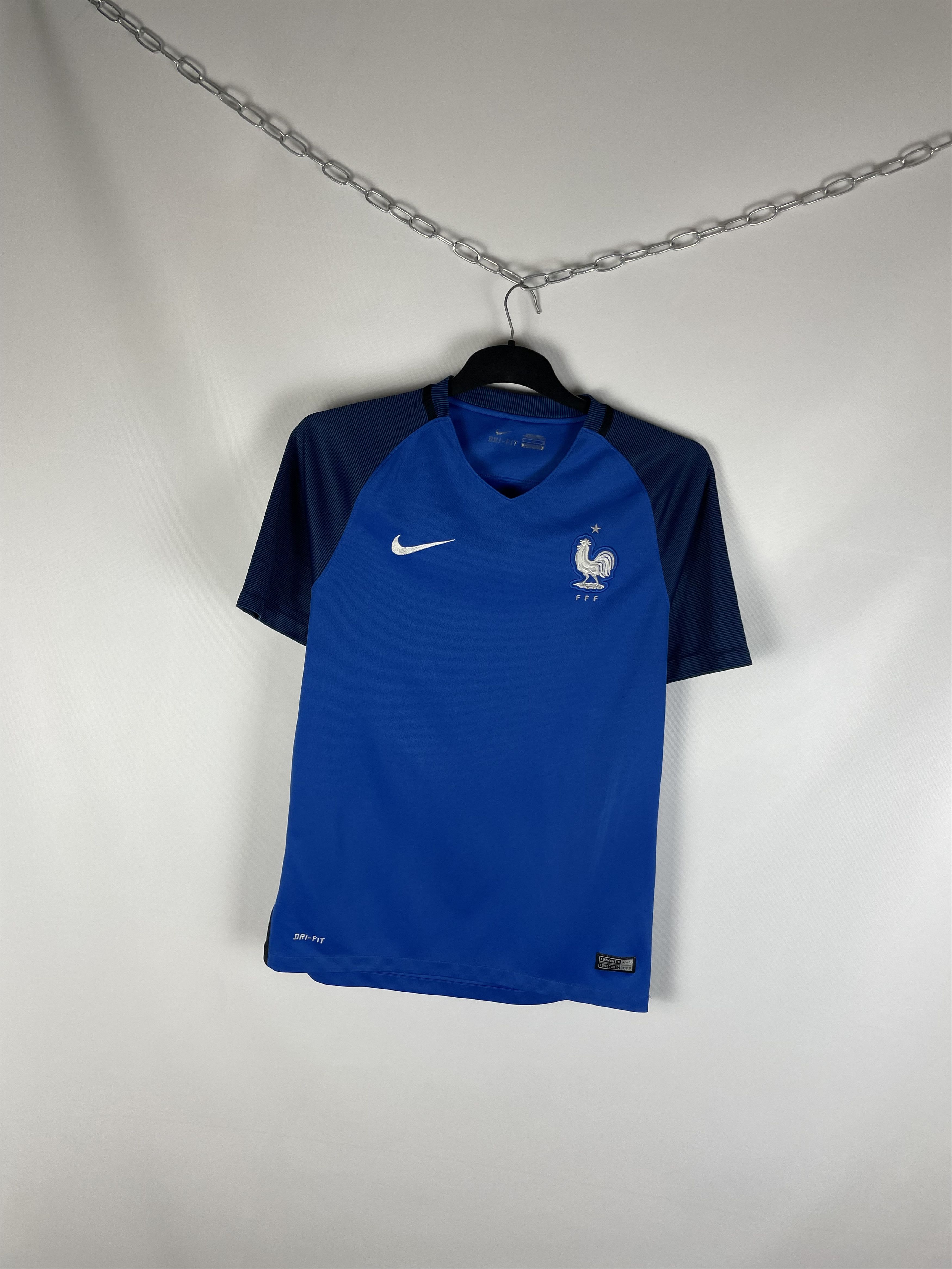 Vintage Nike France Soccer Jersey Size US M / EU 48-50 / 2 - 2 Thumbnail