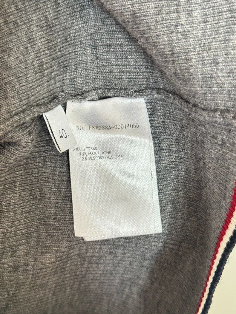 Thom Browne Thom Browne Gray wool turtleneck base shirt Size US XXS / EU 40 - 2 Thumbnail