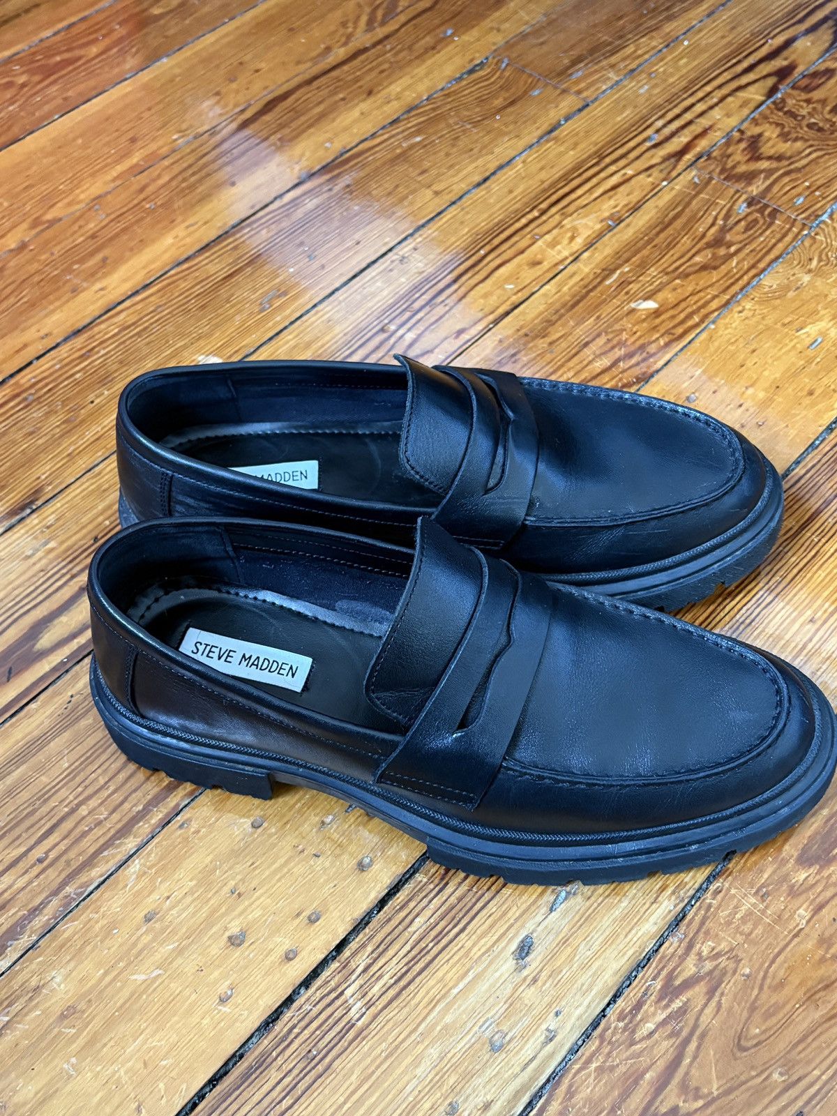 Steve Madden Steve Madden black loafers Size US 8.5 / EU 41-42 - 4 Thumbnail