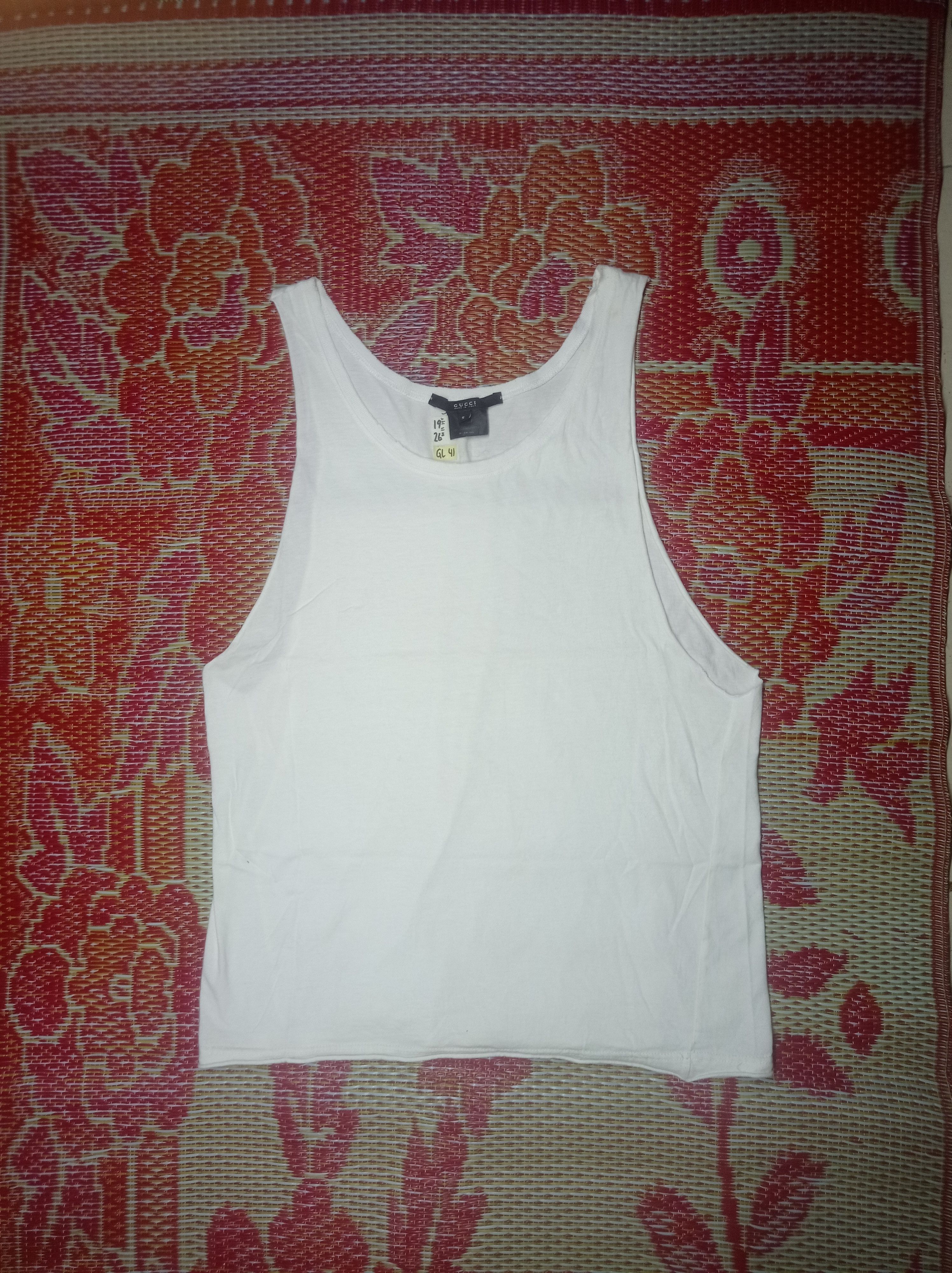 Gucci Gucci x tom ford tank top destress Size US M / EU 48-50 / 2 - 1 Thumbnail