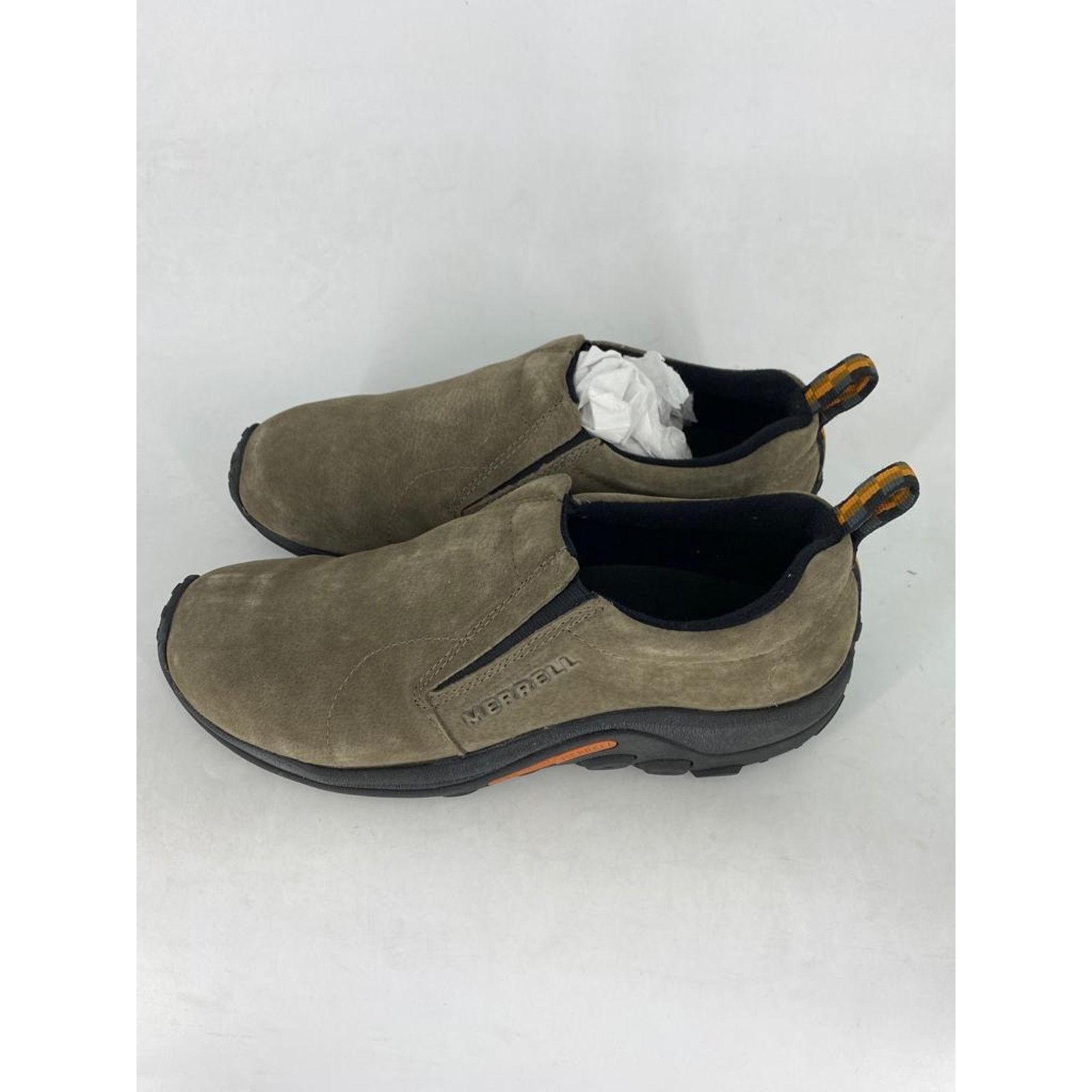 Merrell WOMEN JUNGLE-MOC GUNSMOKE SLIPON SUEDE LEATHER SHOE SIZE 9B Size US 9 / IT 39 - 4 Thumbnail