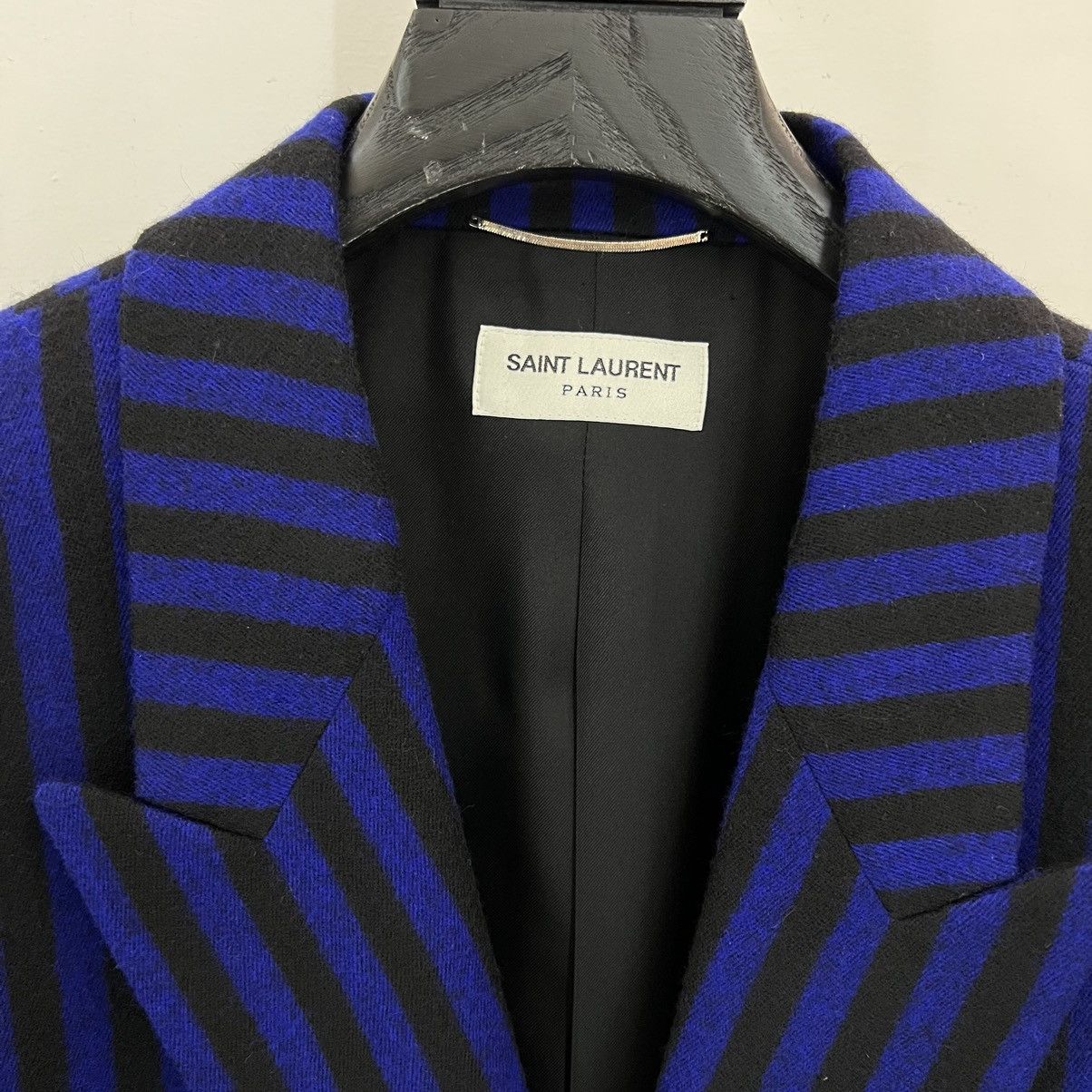 Saint Laurent Paris Saint Laurent Striped Blazer in Medium Size US M / EU 48-50 / 2 - 4 Thumbnail