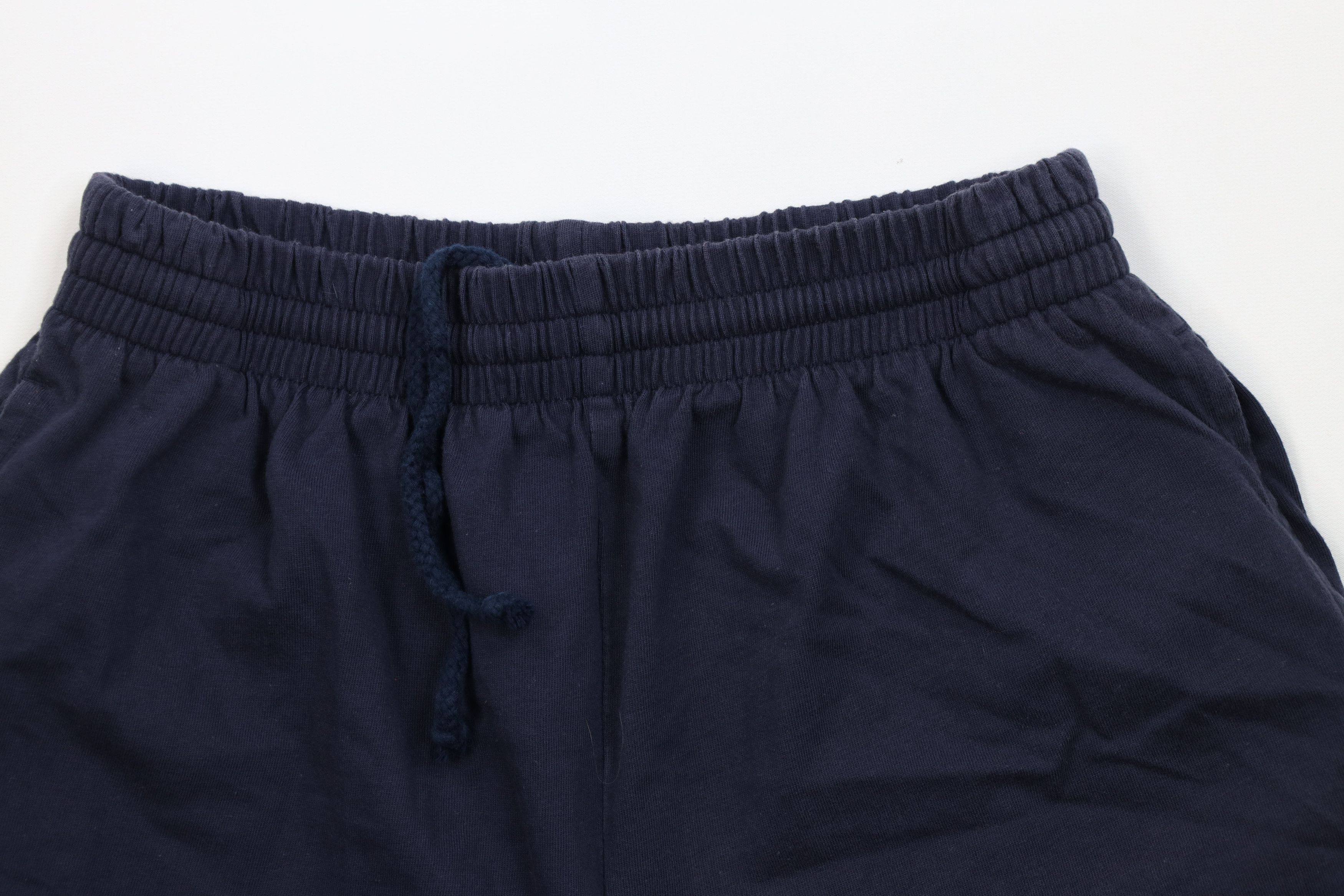 Fila Vintage 90s FILA Spell Above Knee Shorts Navy Blue Cotton Size US 34 / EU 50 - 2 Thumbnail