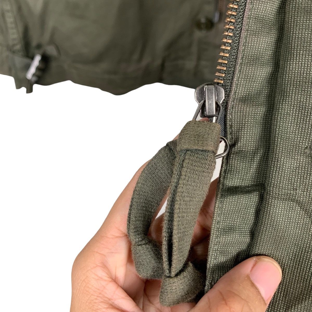 Beams Japan BEAMS Olive Green Button Zipper Hooded Jacket #1622-C72 Size US L / EU 52-54 / 3 - 12 Thumbnail
