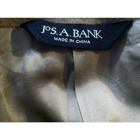 Jos. A. Bank JOS.A.BANK MEN'S 100%CAMEL HAIR SPORT COAT BLAZER JACKET 41R Size 40R - 4 Thumbnail