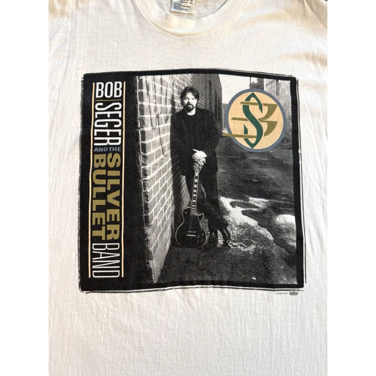Vintage VINTAGE Bob Seger And The Silver Bullet Band Shirt Sz L 1996 Concert Rock Band T Size US L / EU 52-54 / 3 - 2 Thumbnail