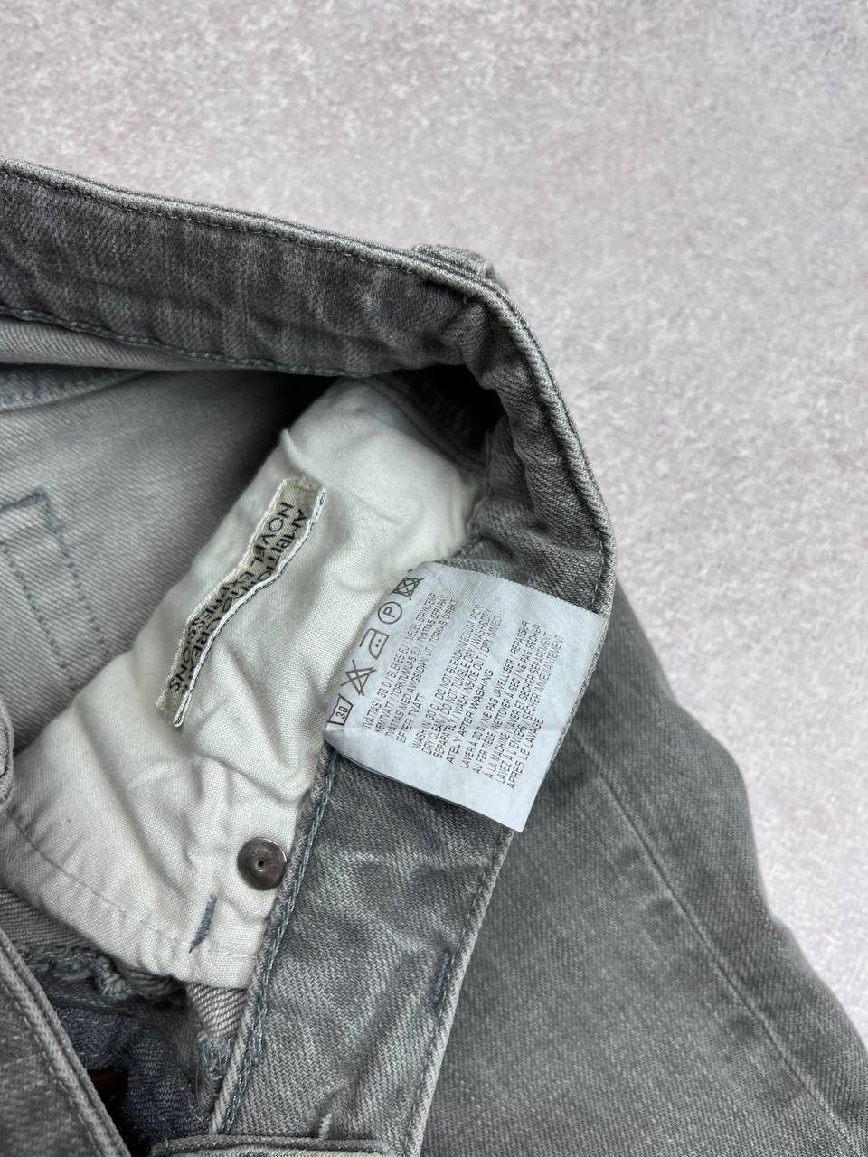 Acne Studios × Japanese Brand × Vintage Vintage Acne Studios Gray Denim Jeans Y2K 28x32 Size US 28 / EU 44 - 9 Thumbnail