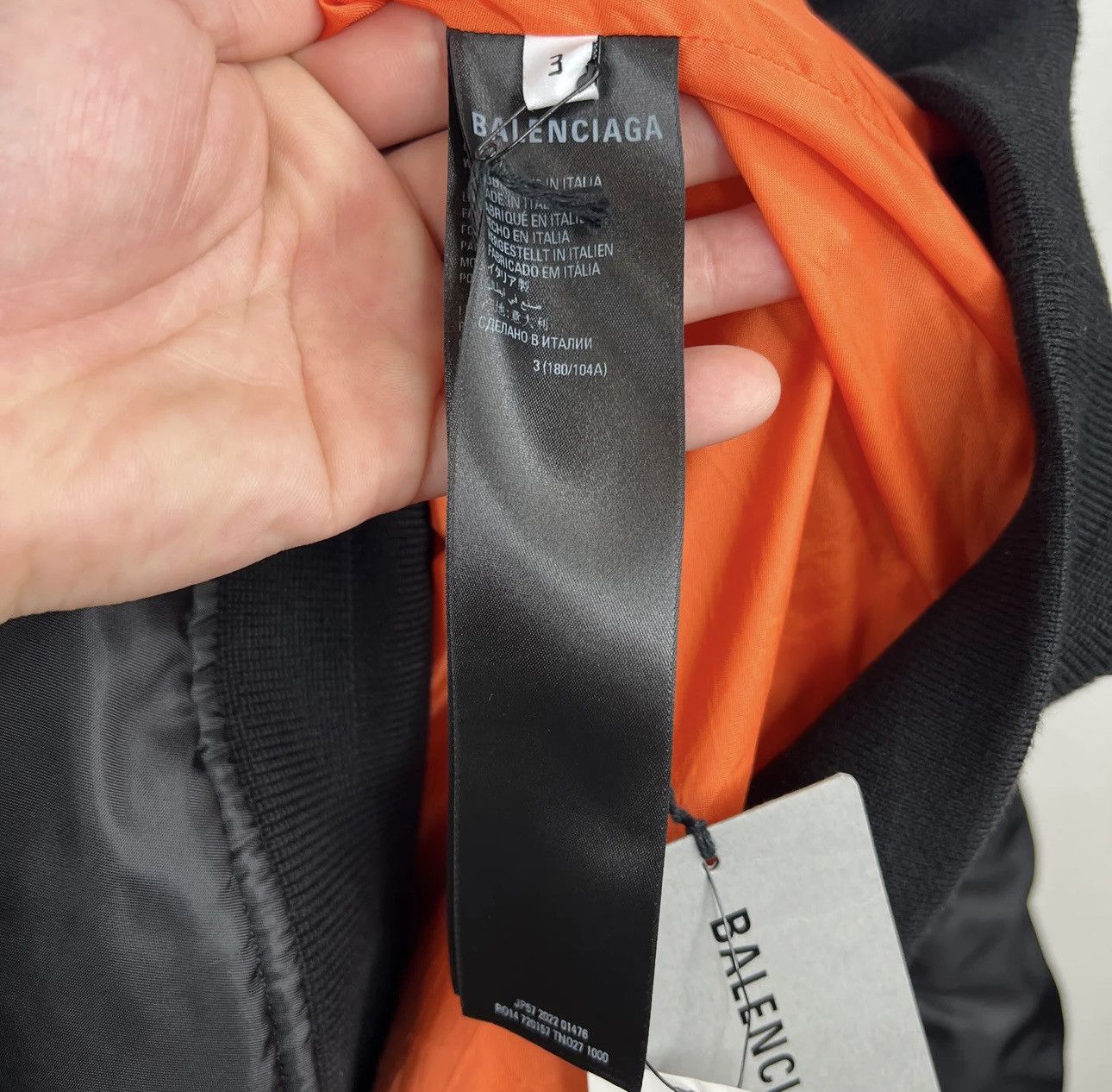 Balenciaga Balenciaga oversized Nylon Hooded Pullover Bomber Jacket Size US XL / EU 56 / 4 - 4 Thumbnail