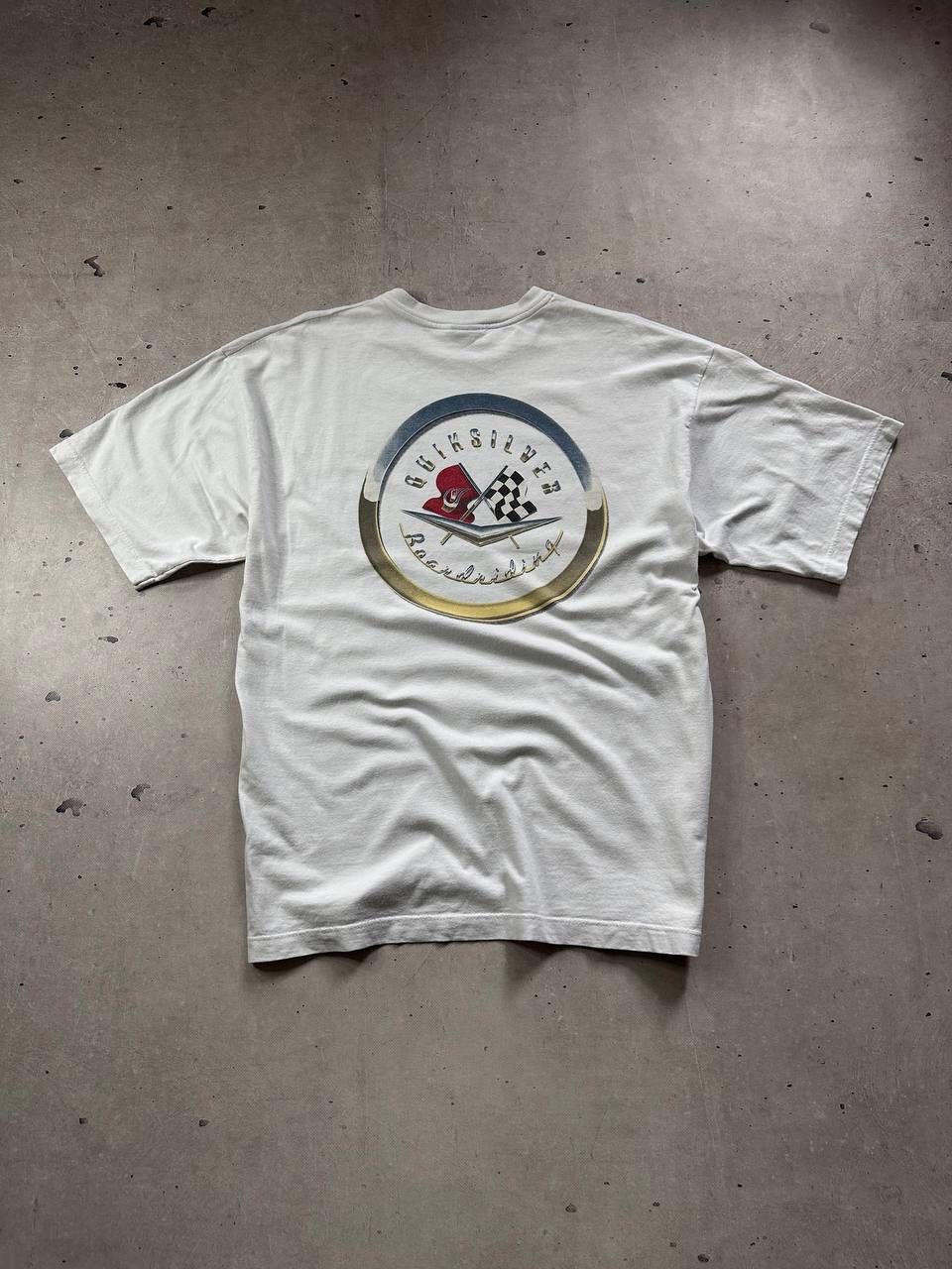 Quiksilver Quiksilver Surf Style Vintage Swim Tee SK8 Baggy Rare Logo Size US L / EU 52-54 / 3 - 1 Thumbnail