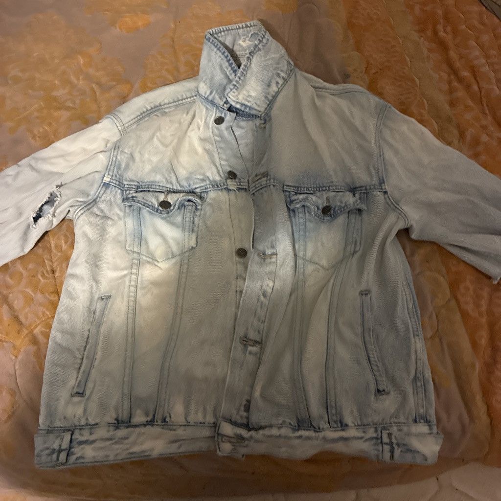 Ksubi Ksubi Denim ripped jean jacket (yes it came like that) Size M / US 6-8 / IT 42-44 - 3 Thumbnail
