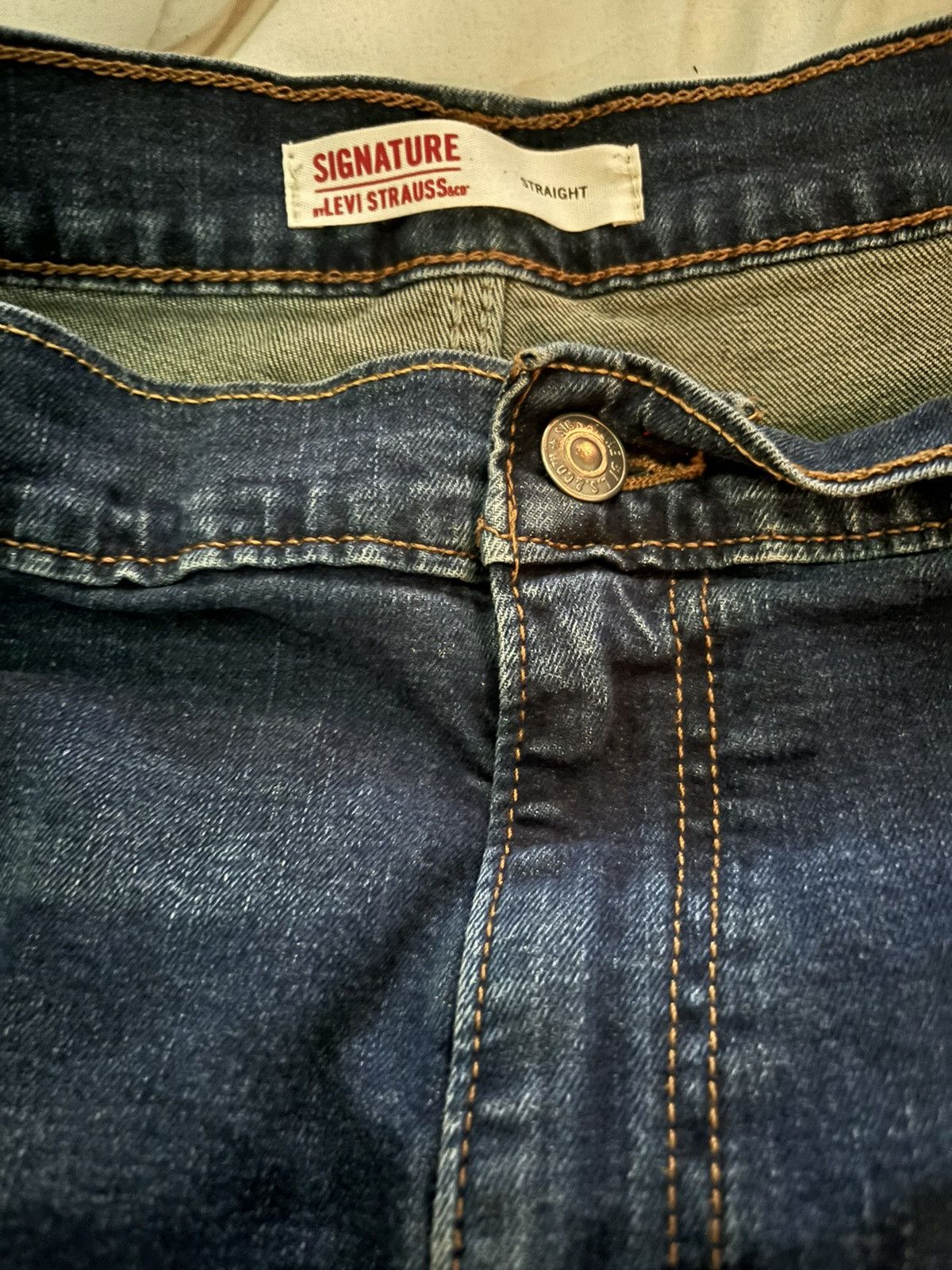Levi's Big and Tall Levi Signature Jeans Size 50x34 Size US 44 / EU 60 - 2 Thumbnail