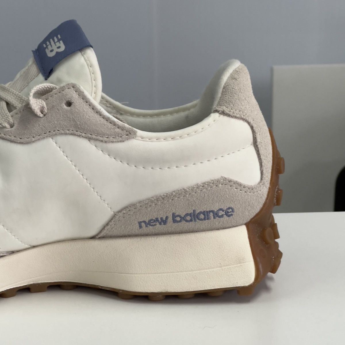 New Balance New Balance 327 U327LU White/Blue Size US 9 / EU 42 - 6 Thumbnail