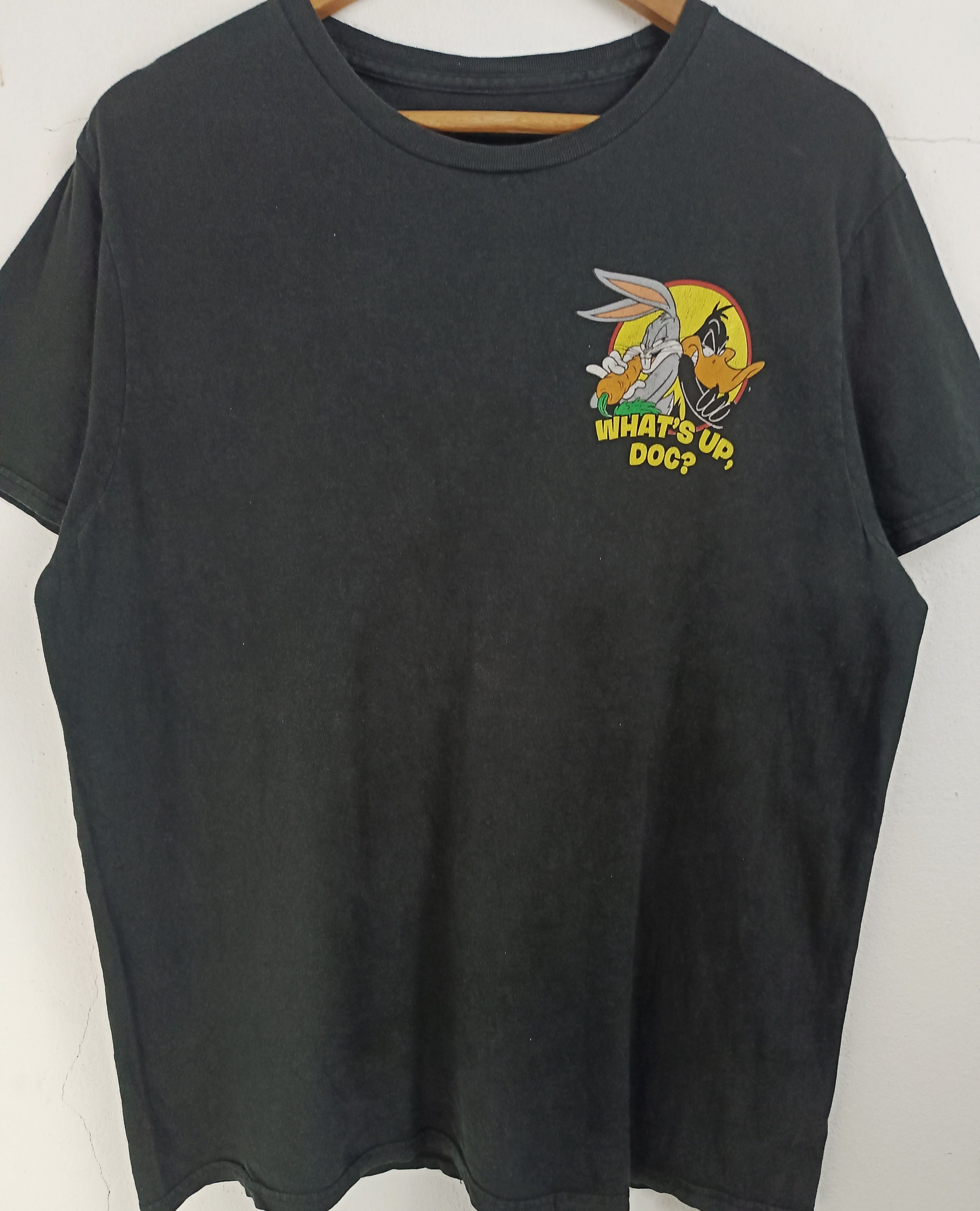 Cartoon Network THRASHED FADED VINTAGE LOONEY TUNES WHATS UP DOC SMALL LOGO Size US L / EU 52-54 / 3 - 8 Thumbnail