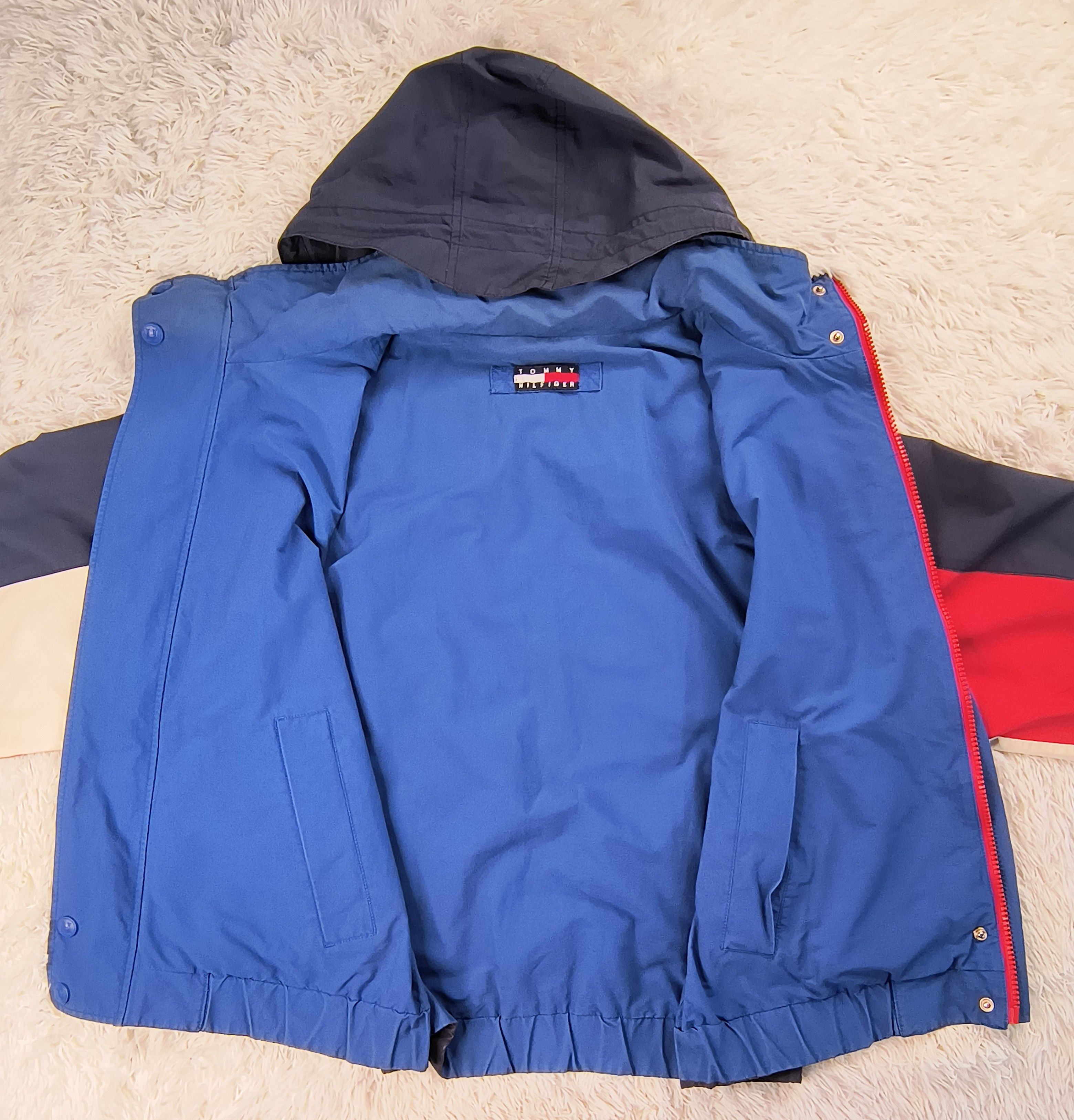 Tommy Hilfiger Vintage Tommy Hilfiger big flag double view jacket Size US L / EU 52-54 / 3 - 7 Thumbnail