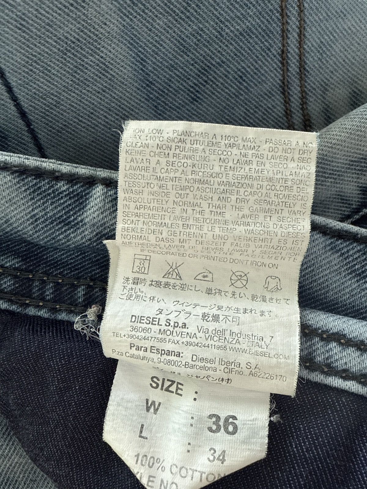 Diesel Diesel denim jeans Size US 36 / EU 52 - 6 Thumbnail